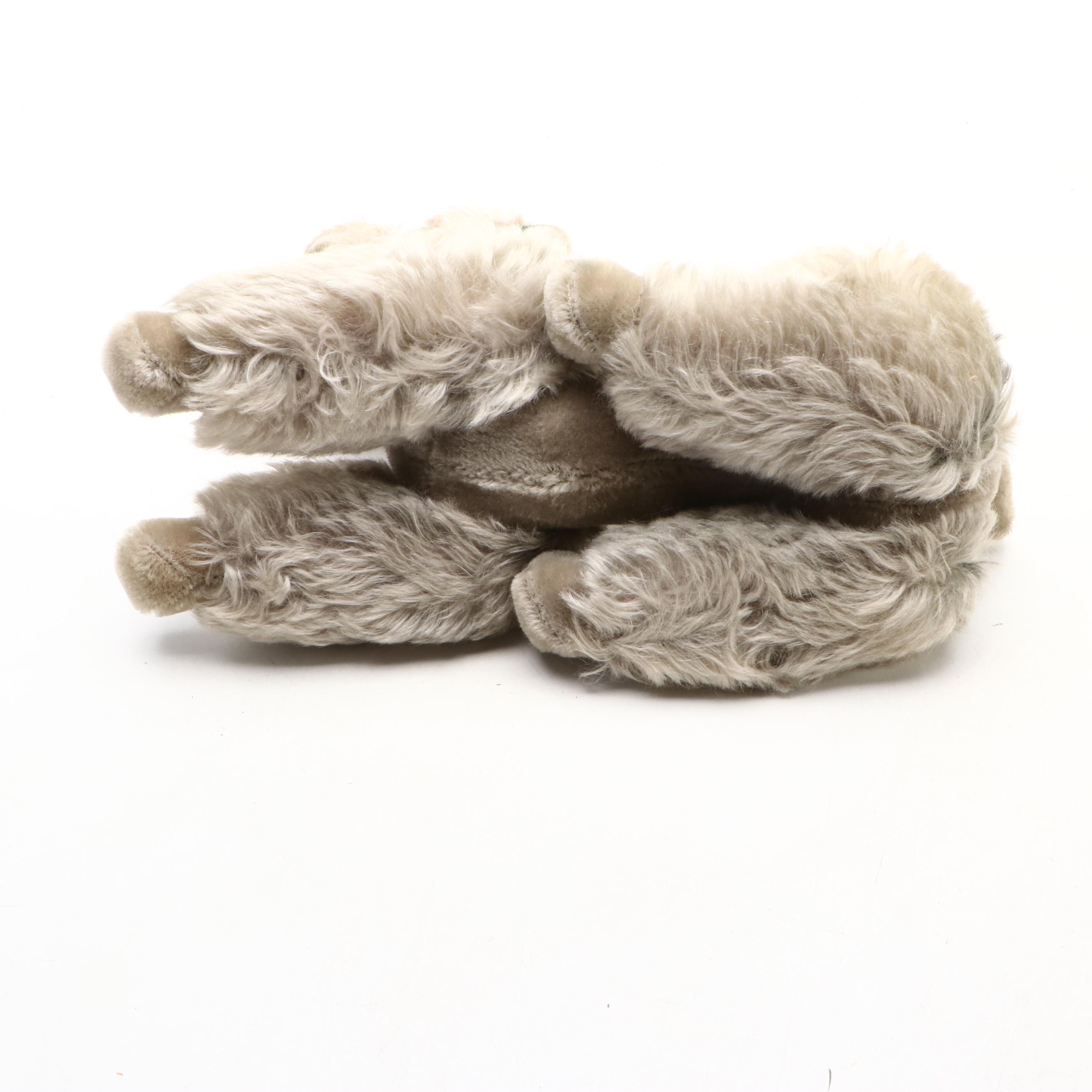 Steiff "Susi," "Cockie," and "Snobby" Stuffed Animals, Late 20th Century