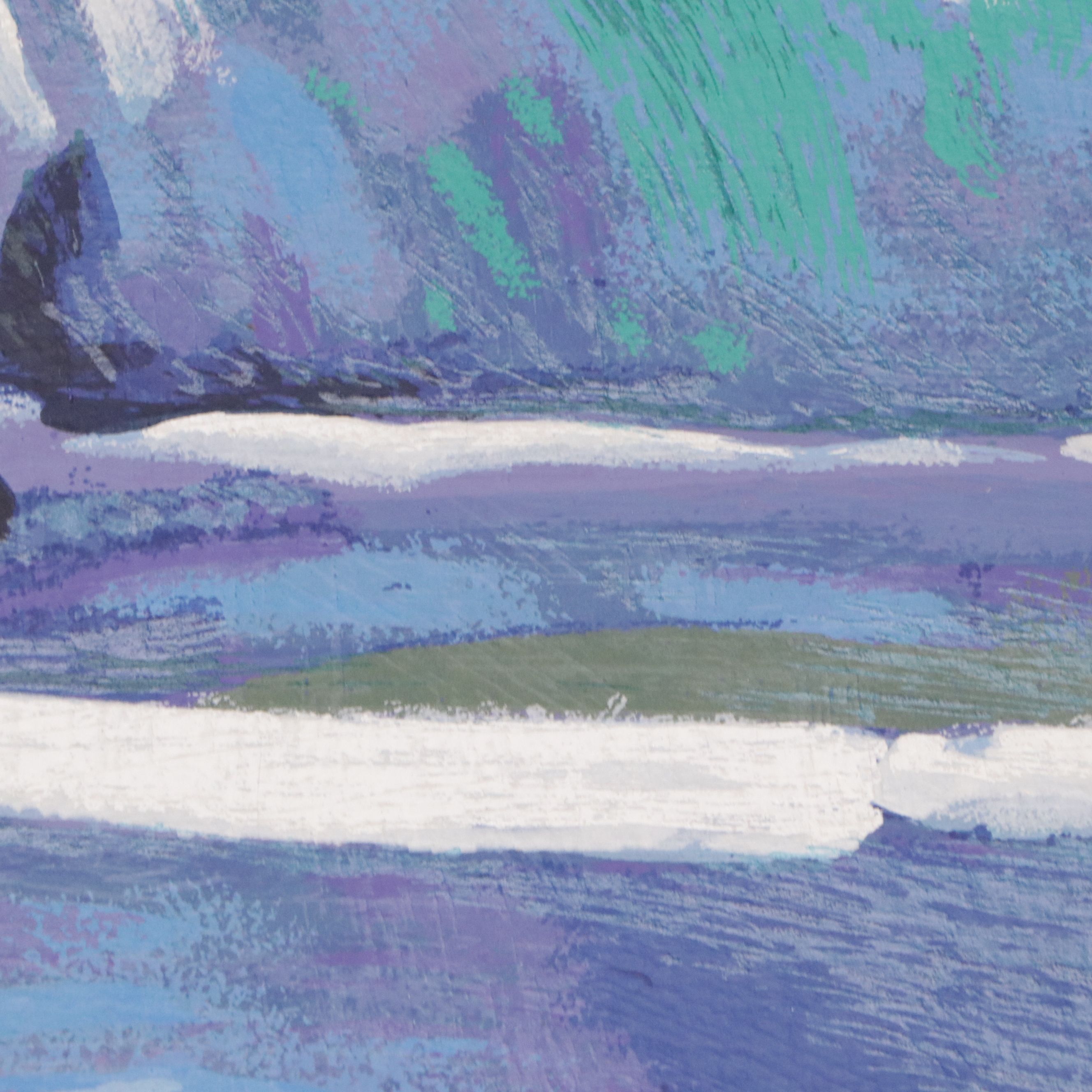 Nicola Simbari Hand-Embellished Serigraph "Santangelo," 1994