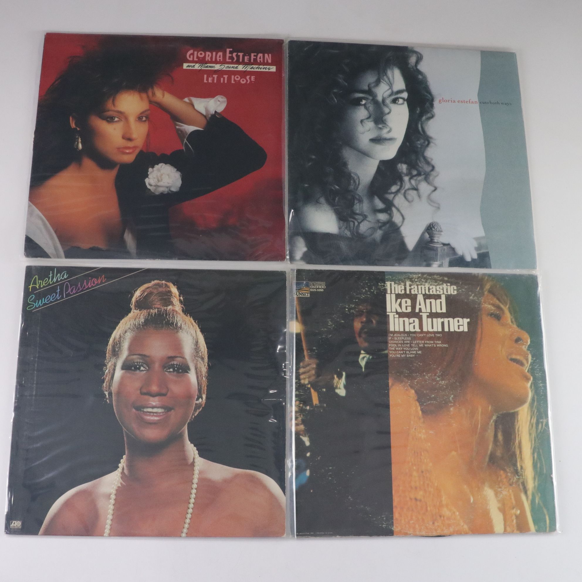Aretha Franklin, Gloria Estefan, Dionne Warwick & More Vinyl Record Albums