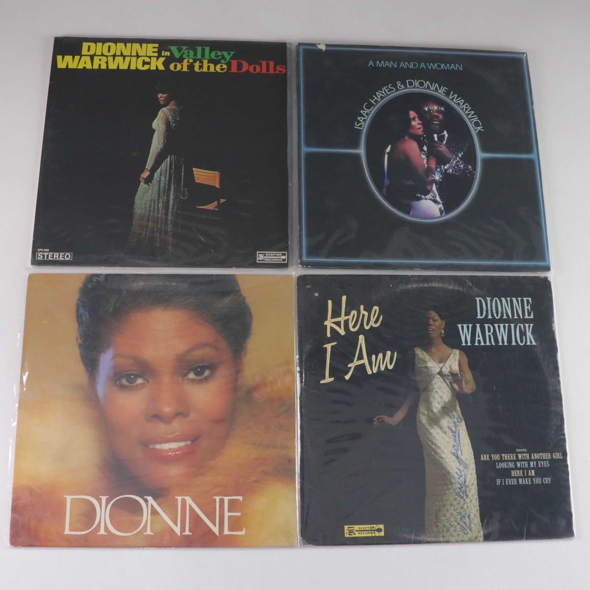 Aretha Franklin, Gloria Estefan, Dionne Warwick & More Vinyl Record Albums