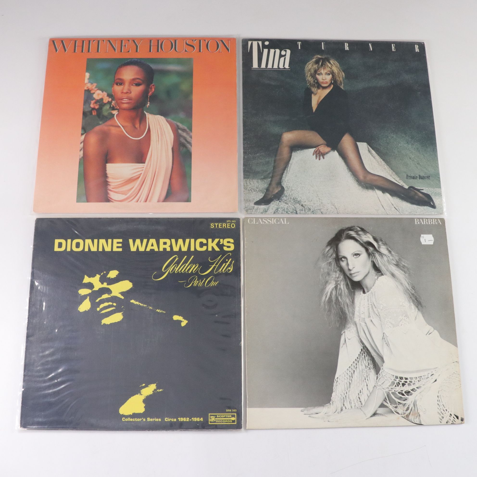 Aretha Franklin, Gloria Estefan, Dionne Warwick & More Vinyl Record Albums