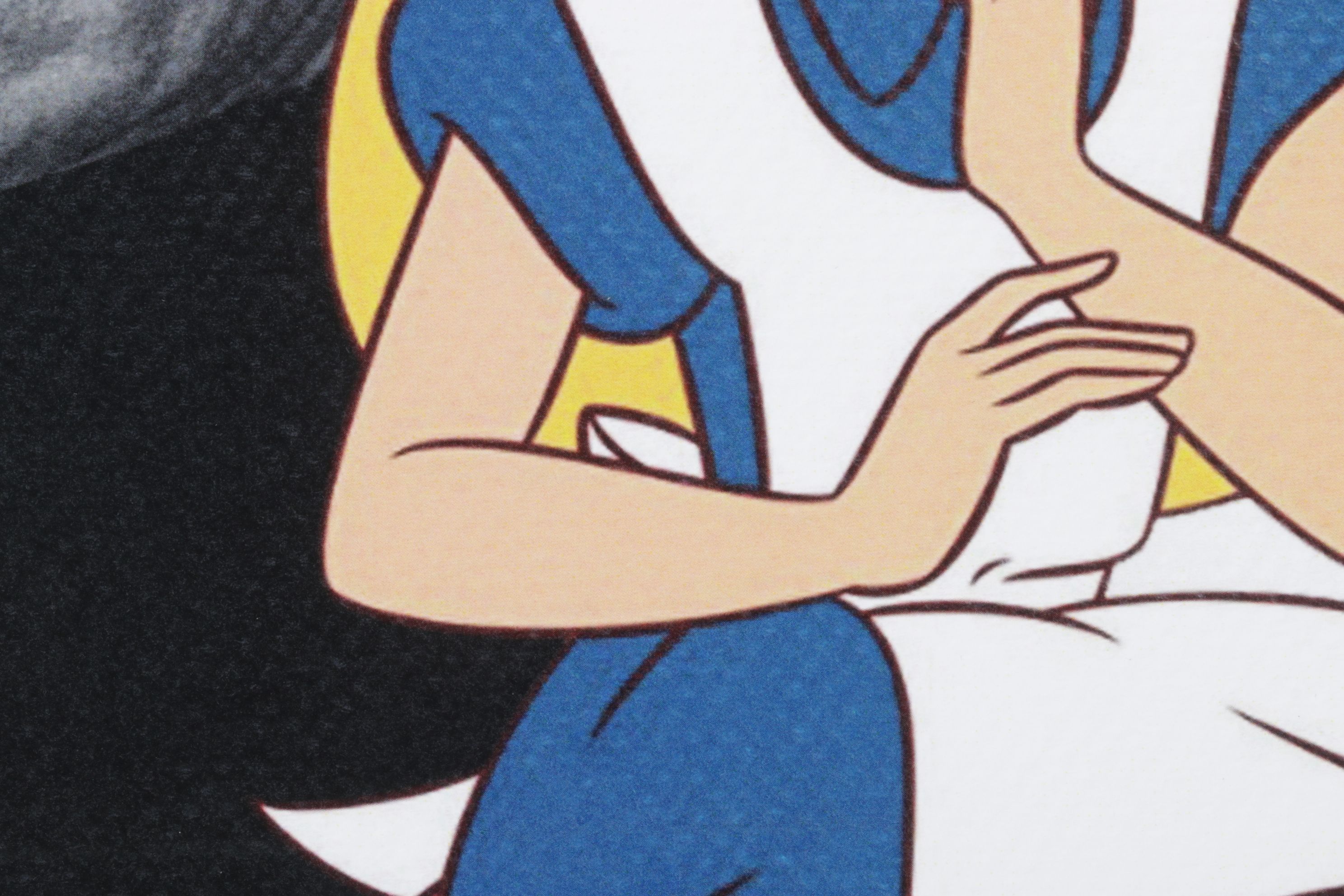 Death NYC Pop Art Digital Graphic Print "Andy Warhol and Alice," 2020