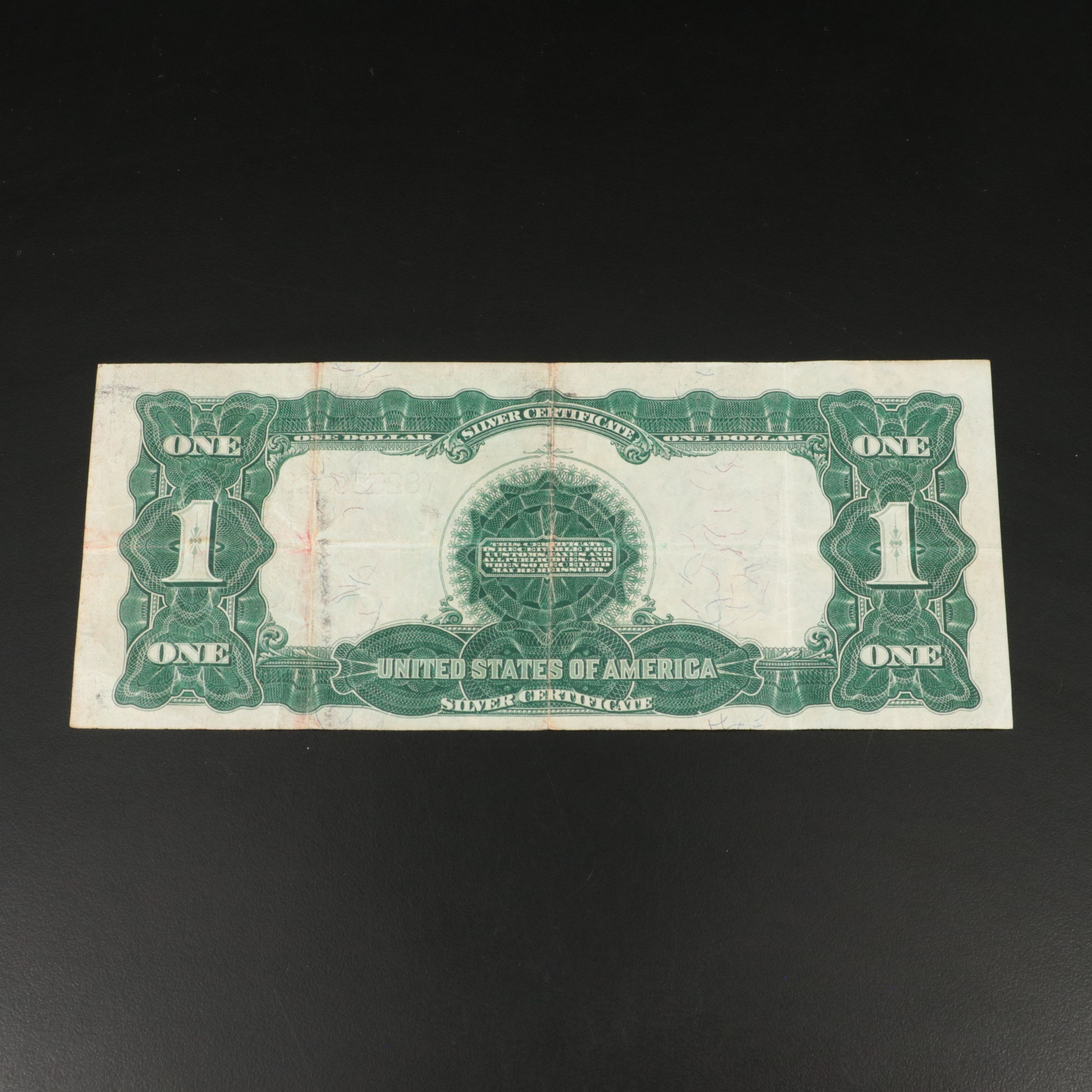 1899 Black Eagle One Dollar Silver Certificate