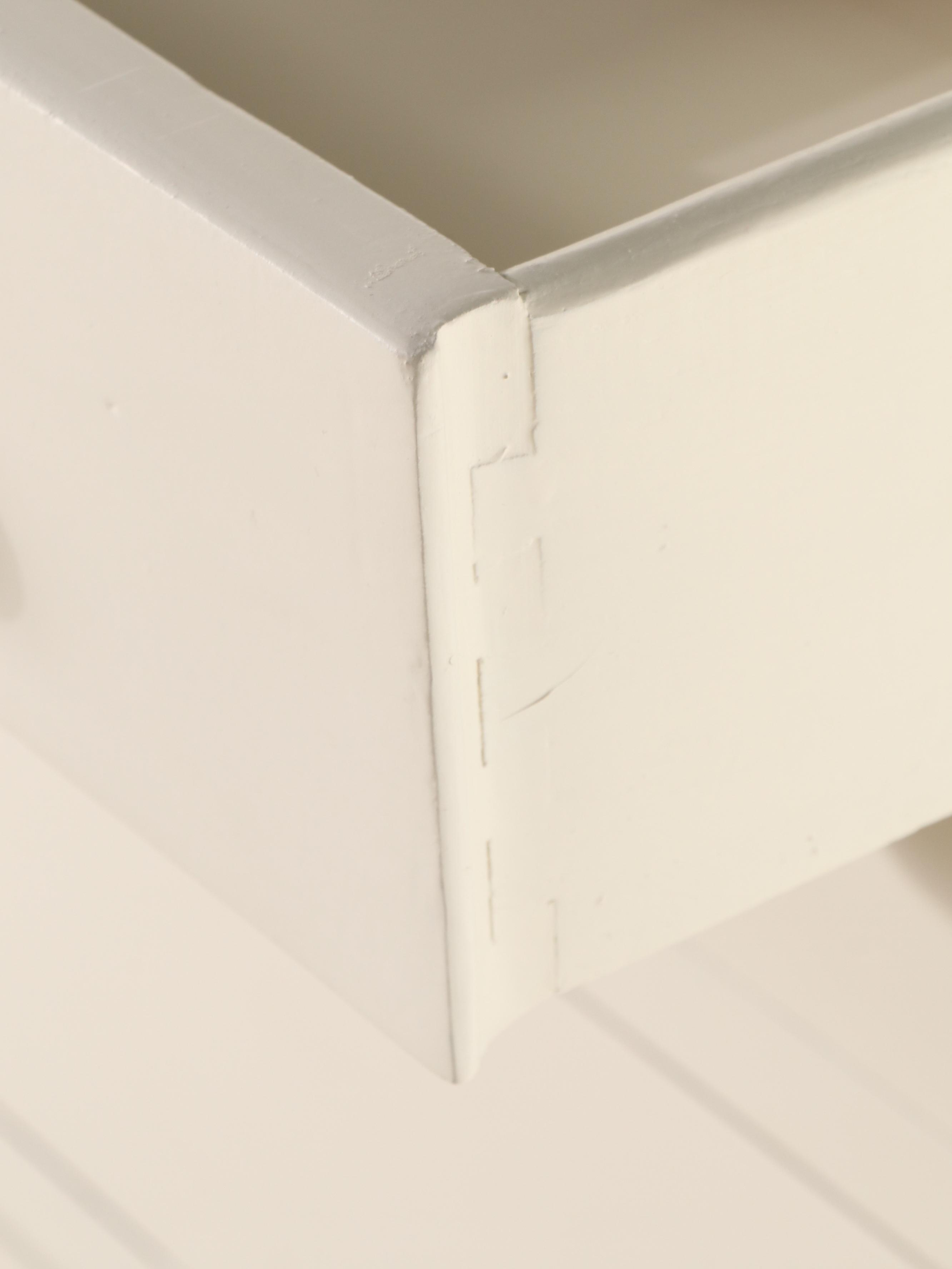 Victorian Style Painted Wood Chest of Drawers