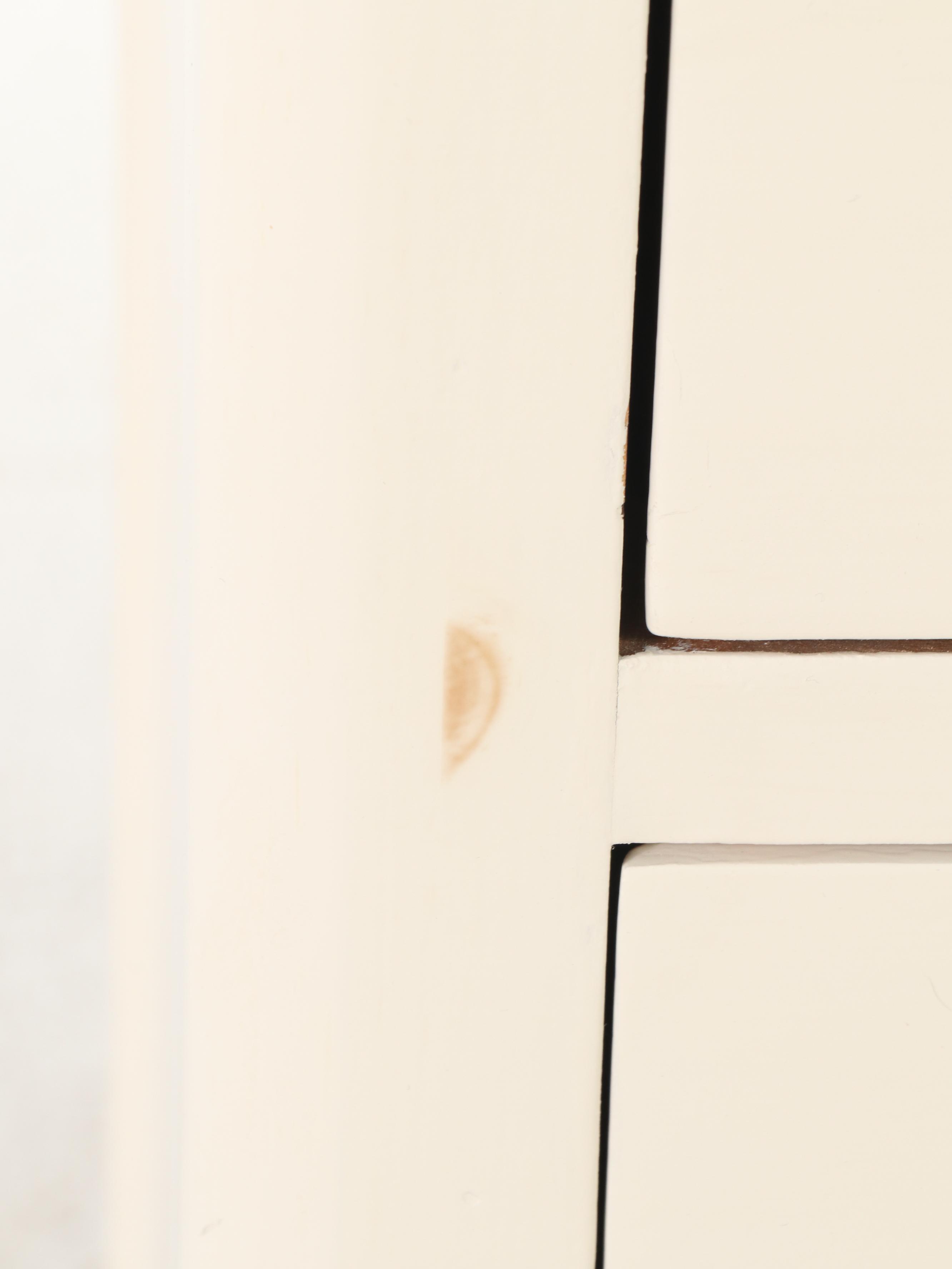 Victorian Style Painted Wood Chest of Drawers