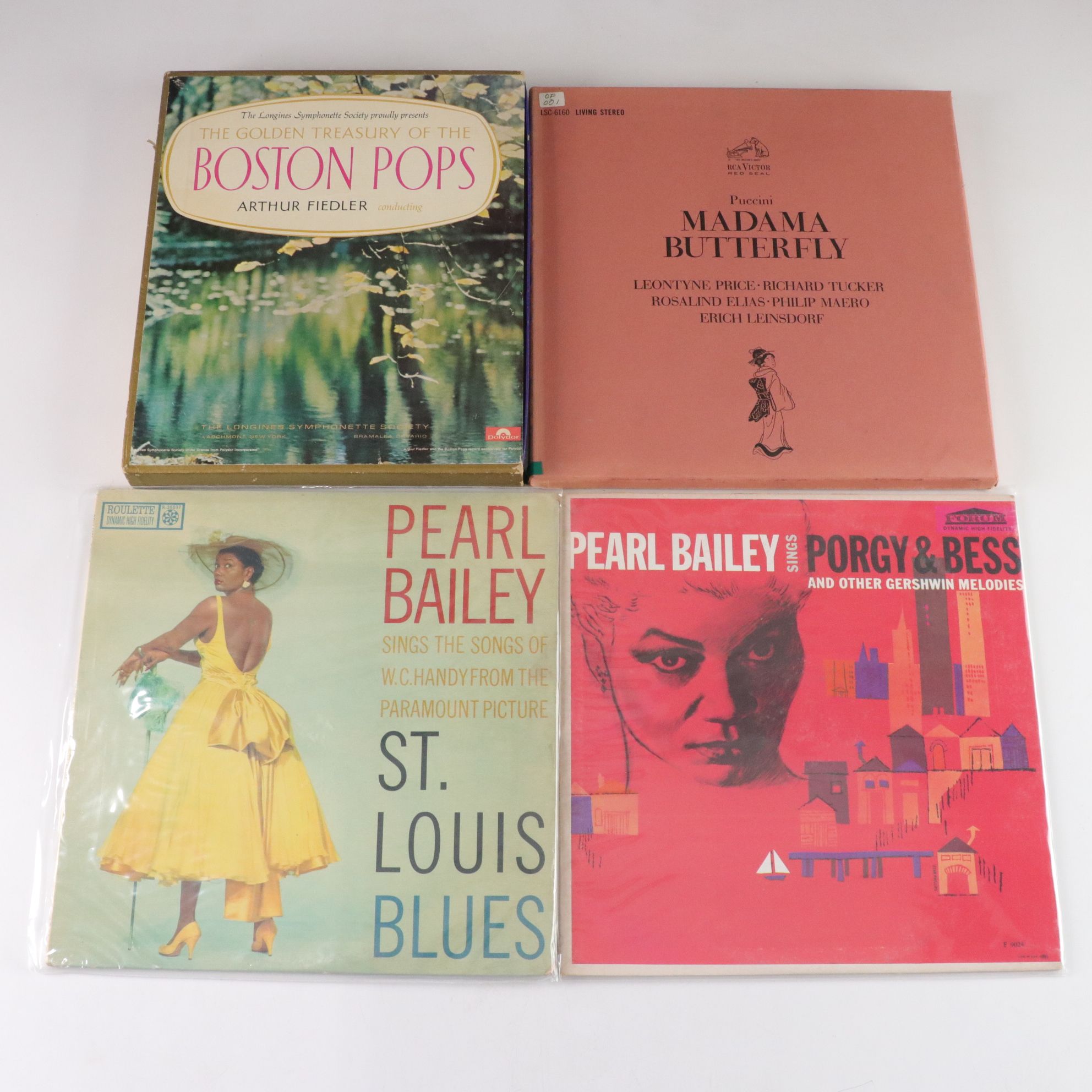 "The Golden Treasury of the Boston Pops" with Pearl Bailey & More Vinyl Records