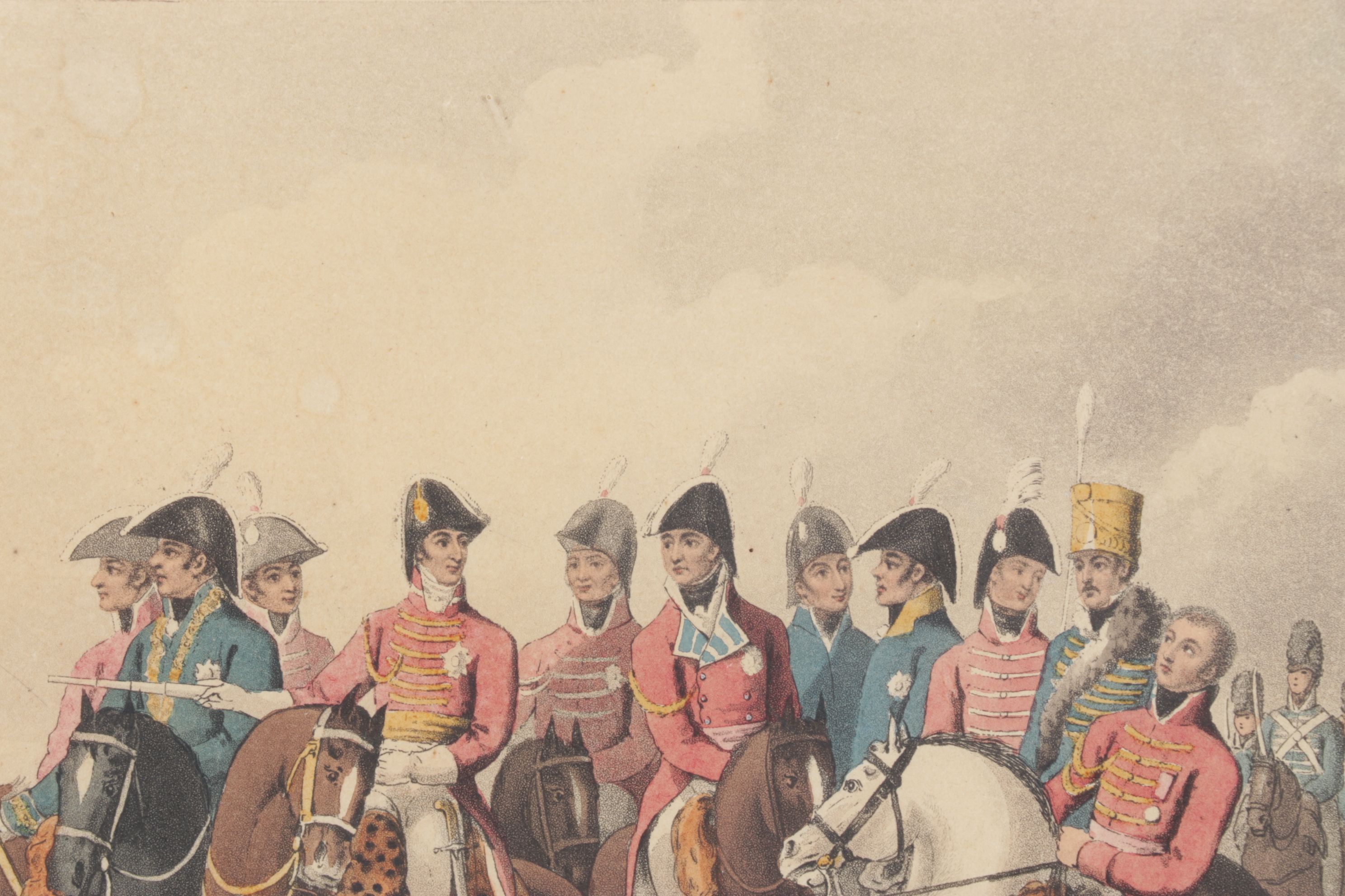 Edward Orme Lithograph After Riguad "The Duke of Wellington...", 1818