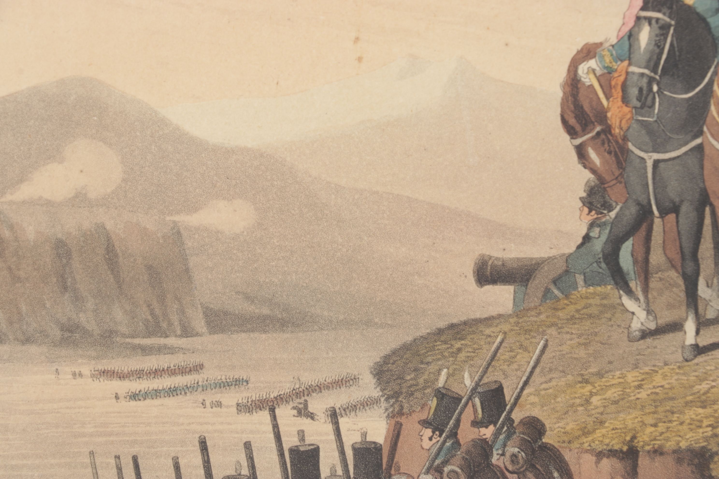 Edward Orme Lithograph After Riguad "The Duke of Wellington...", 1818