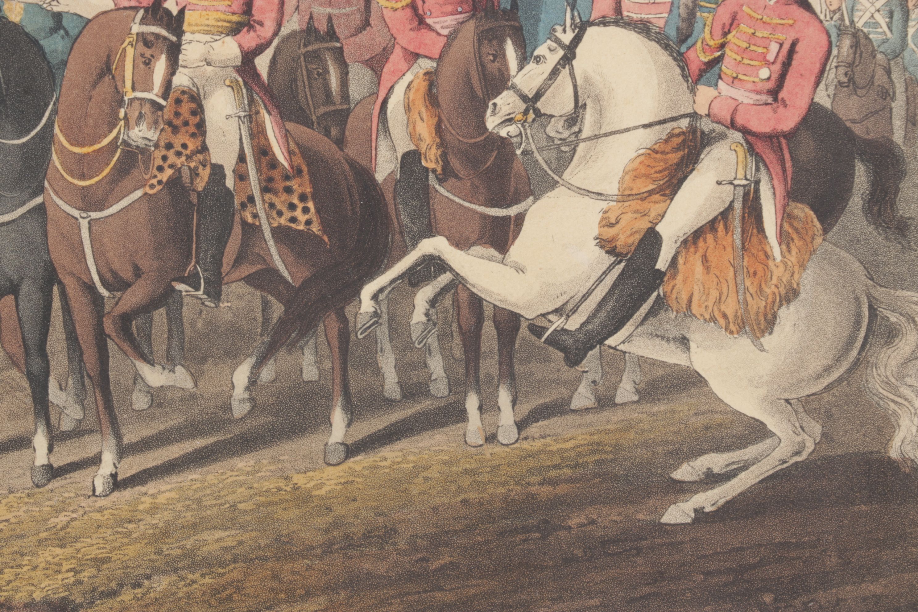 Edward Orme Lithograph After Riguad "The Duke of Wellington...", 1818