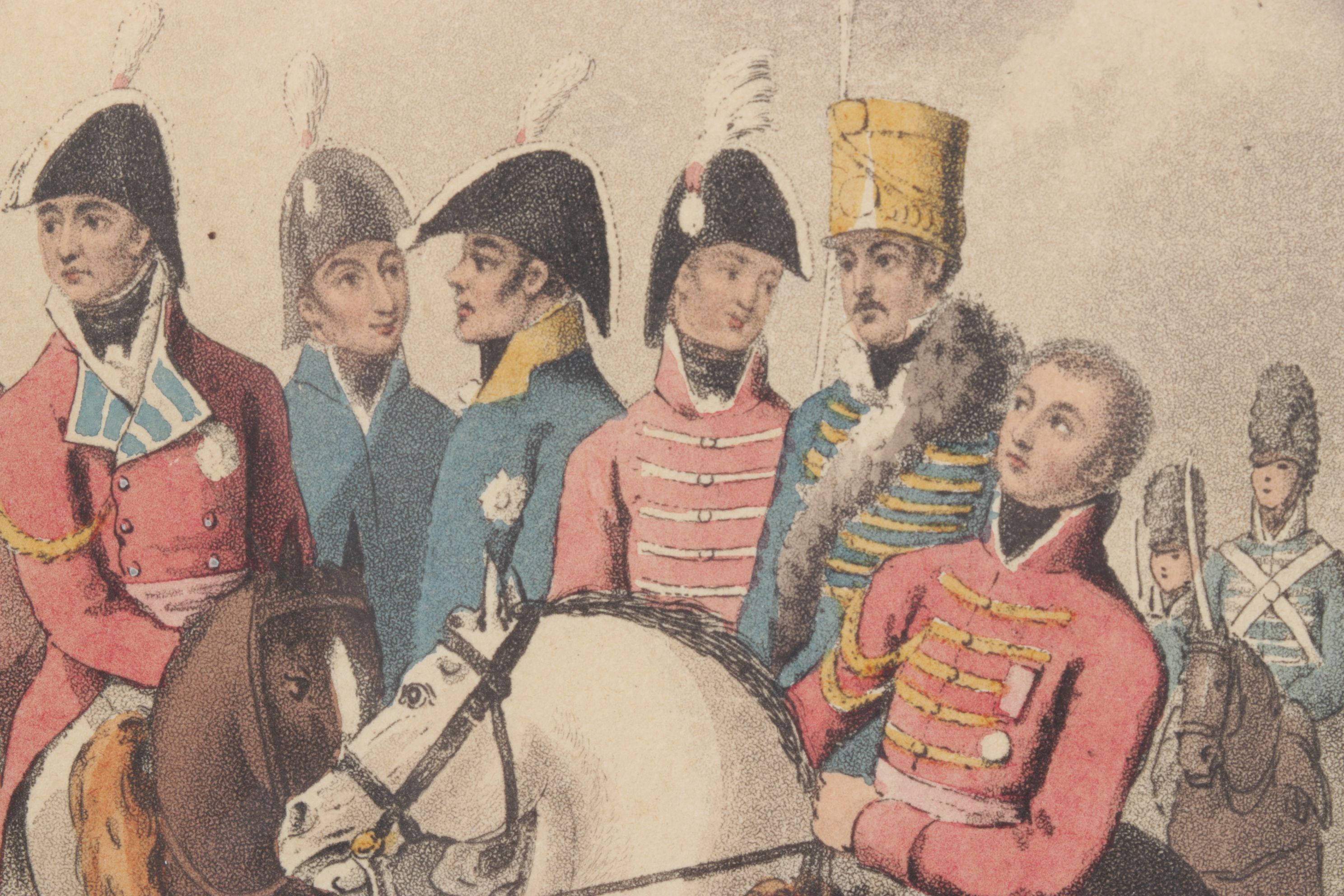 Edward Orme Lithograph After Riguad "The Duke of Wellington...", 1818