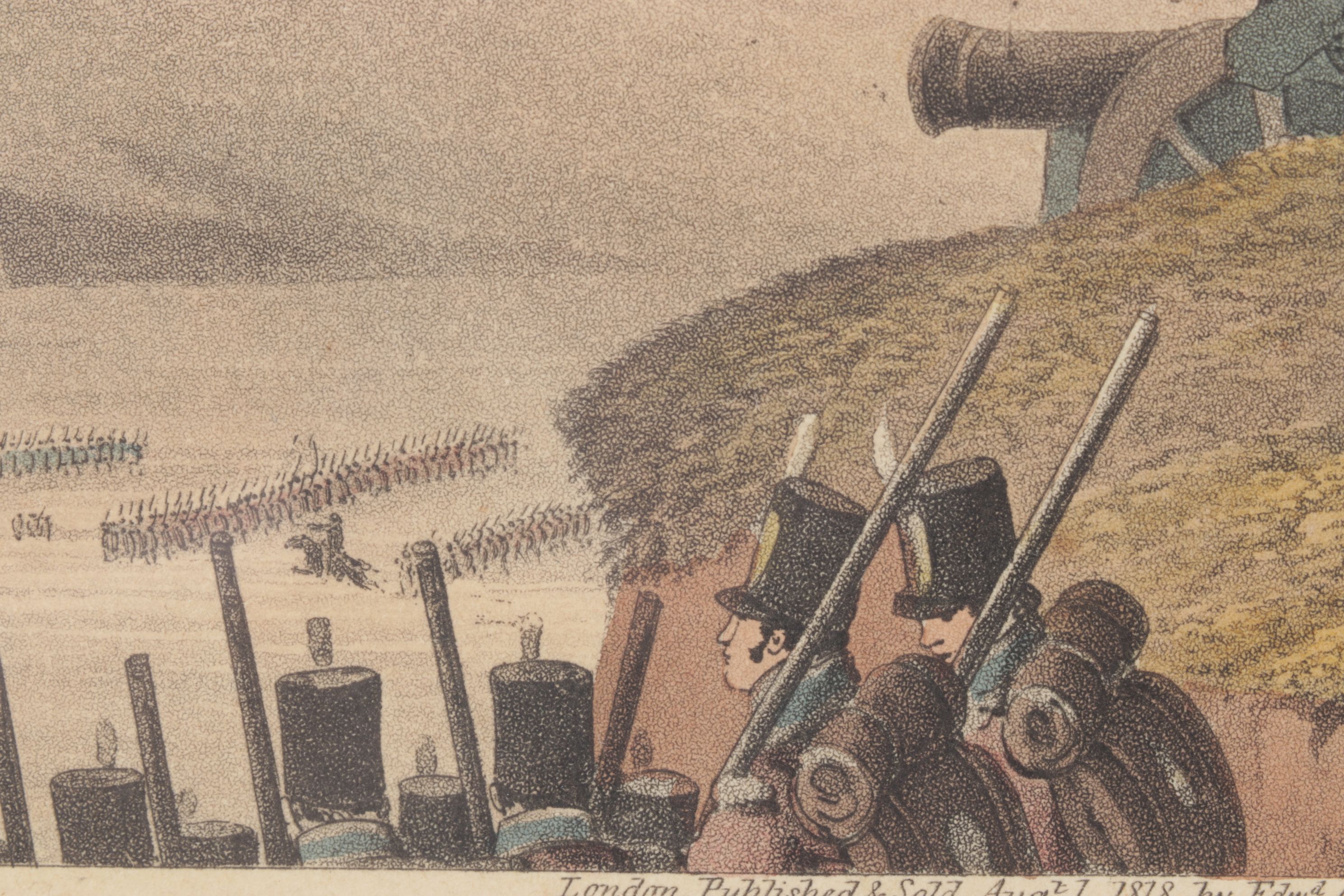 Edward Orme Lithograph After Riguad "The Duke of Wellington...", 1818