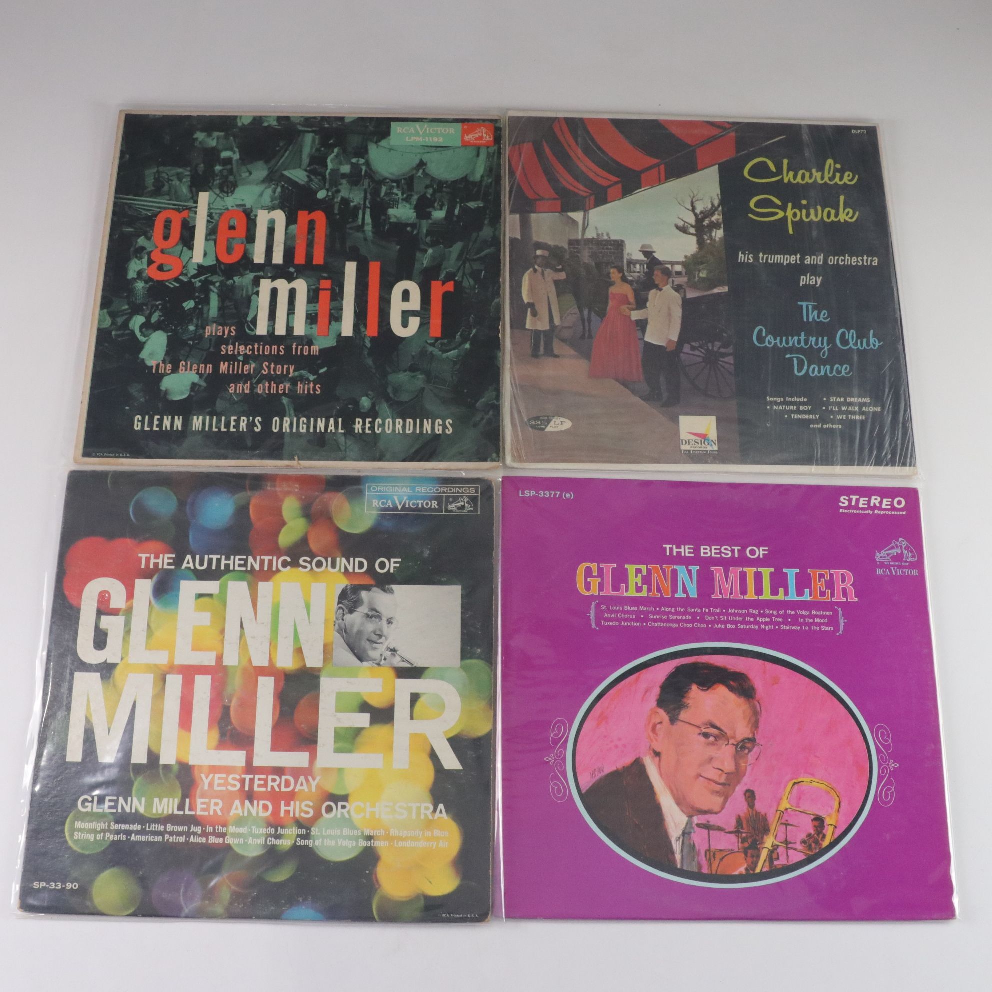 "The Unforgettable Glenn Miller" Box with Count Basie and More Vinyl Records