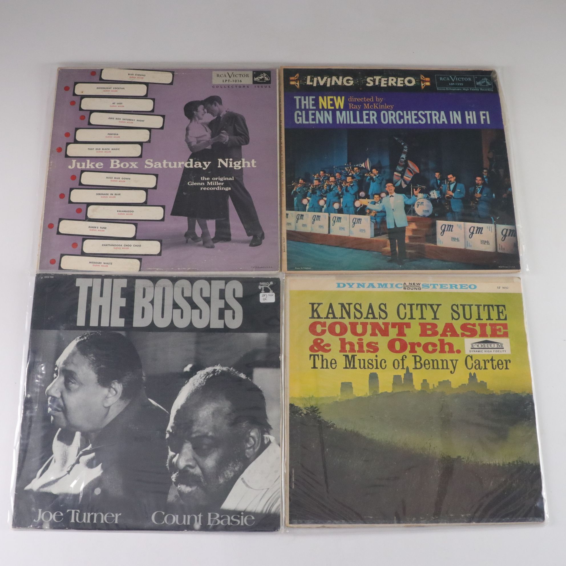 "The Unforgettable Glenn Miller" Box with Count Basie and More Vinyl Records