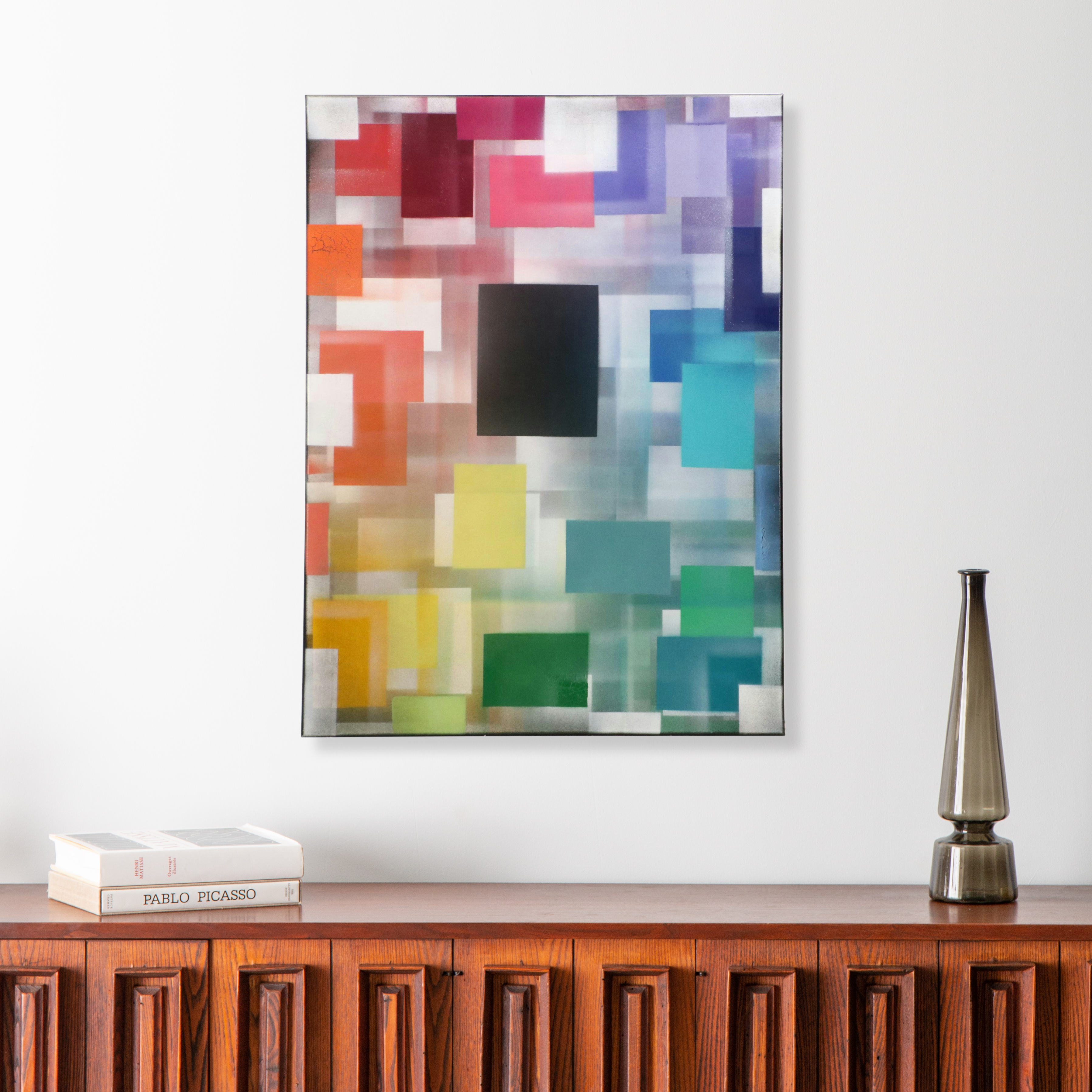 Jason Michael Durham Mixed Media Painting "Transitions," 2025