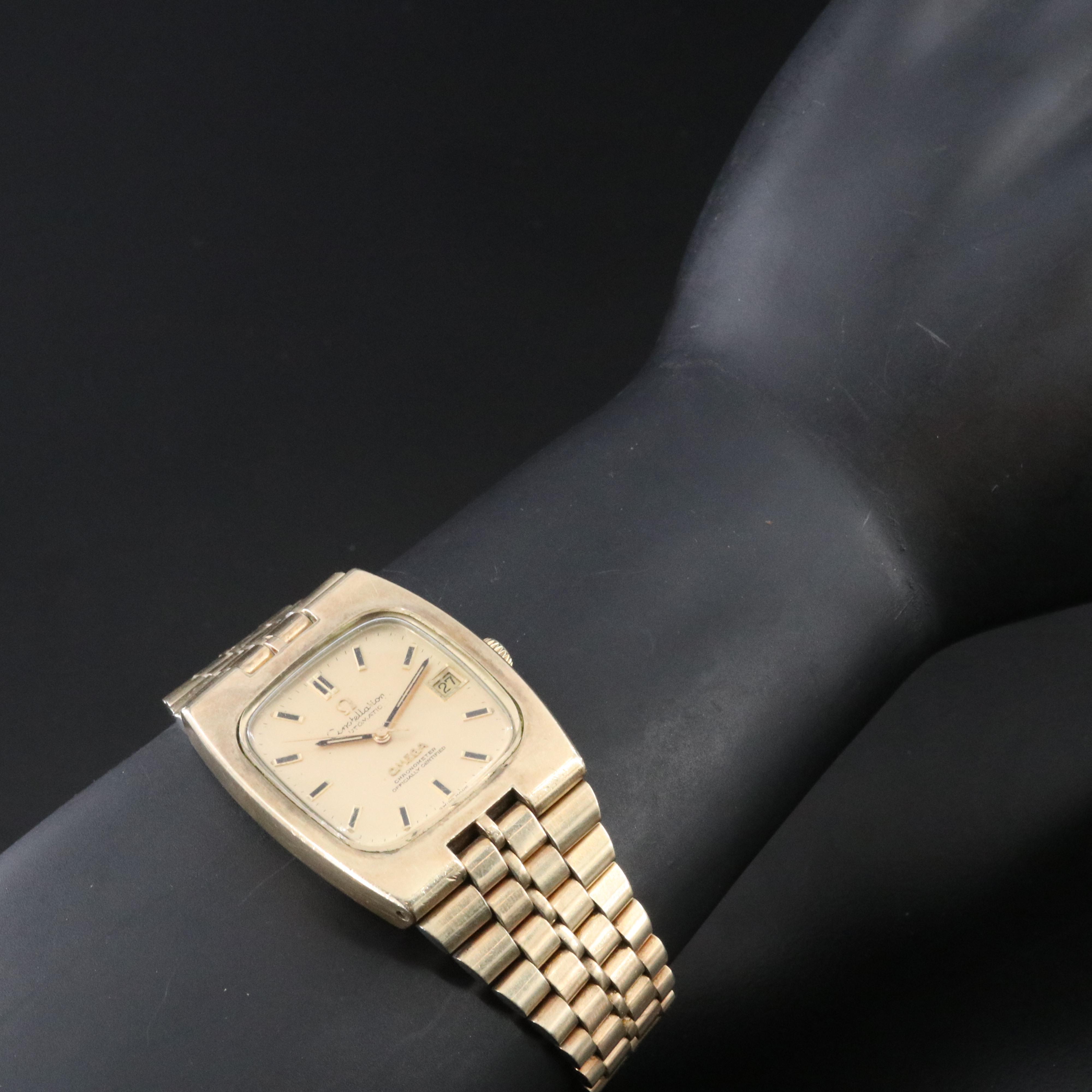 1971 Omega Constellation Automatic Date Watch