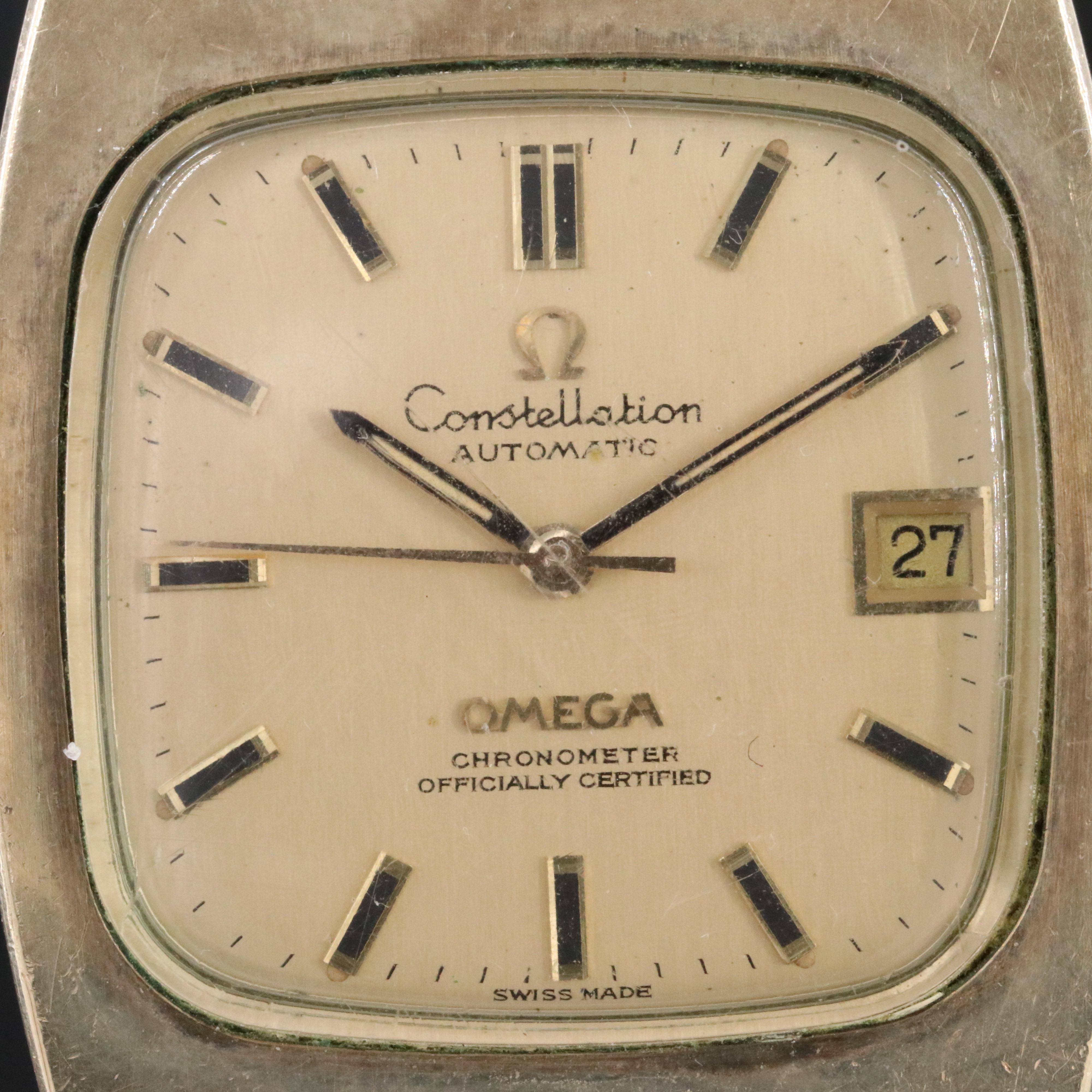 1971 Omega Constellation Automatic Date Watch