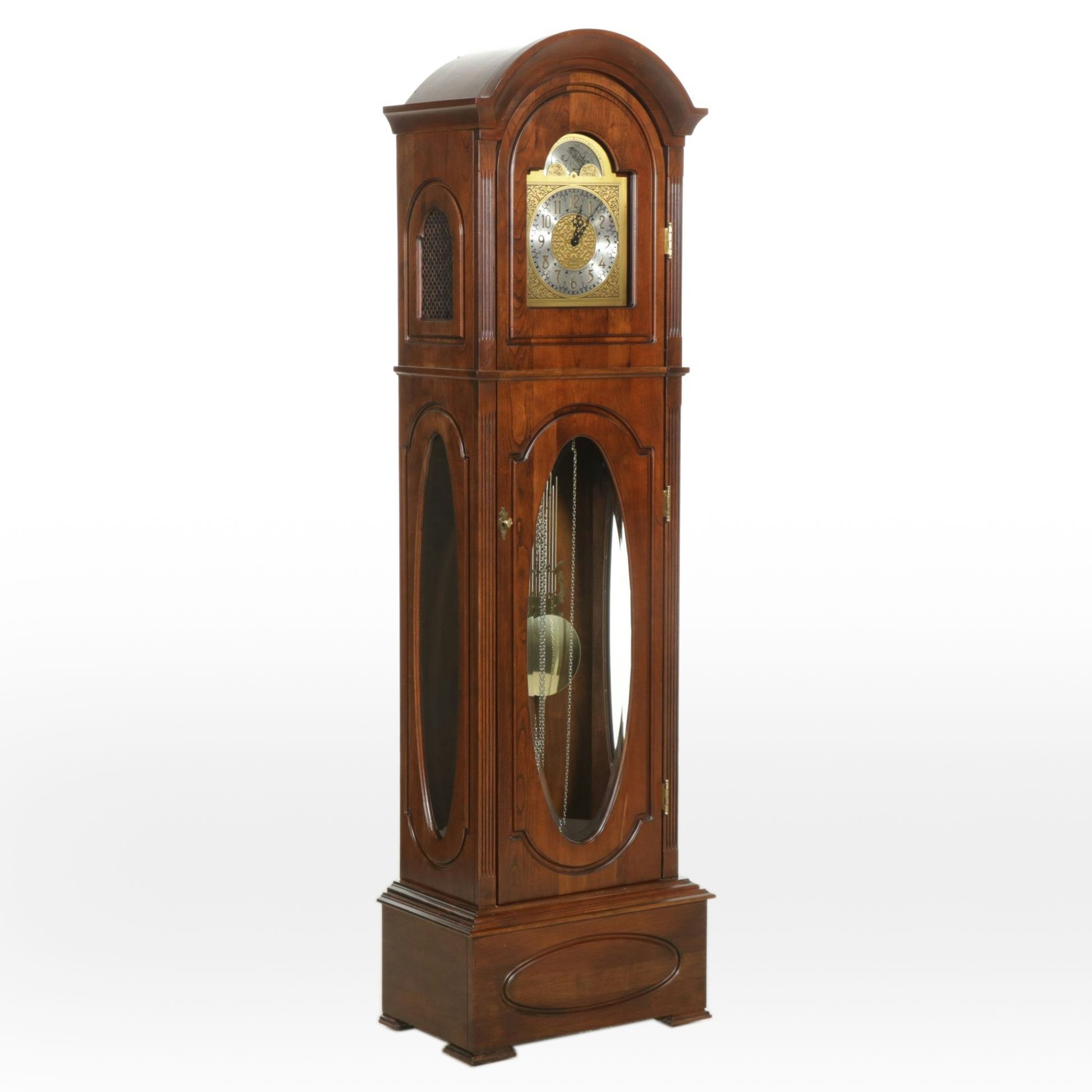 Daneker "Ambassador" Cherry Case Grandfather Clock