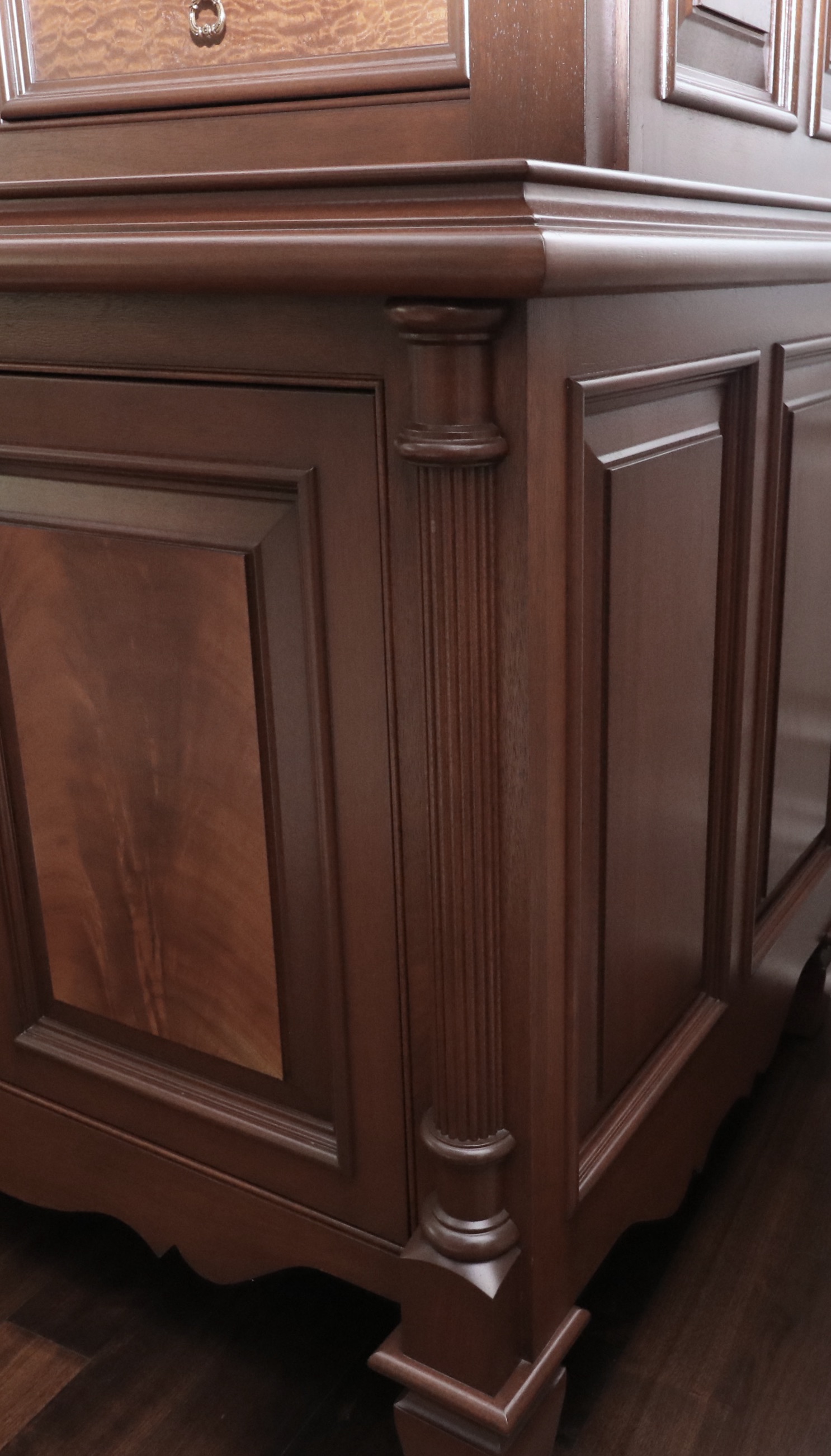 Leonard Watson Custom Design Cabinet for Architectural Millworks