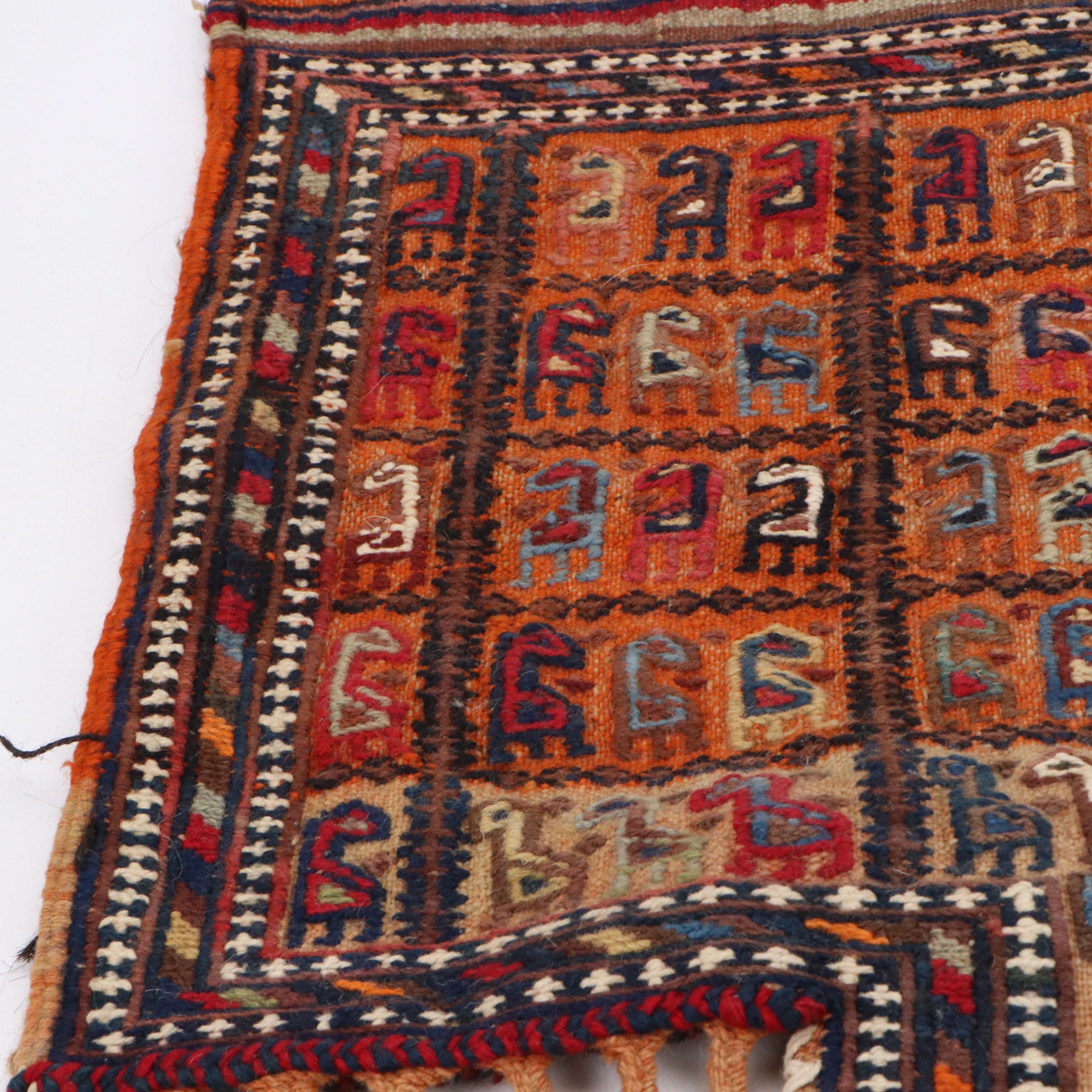 Handmade Persian Mixed Technique Salt Bag