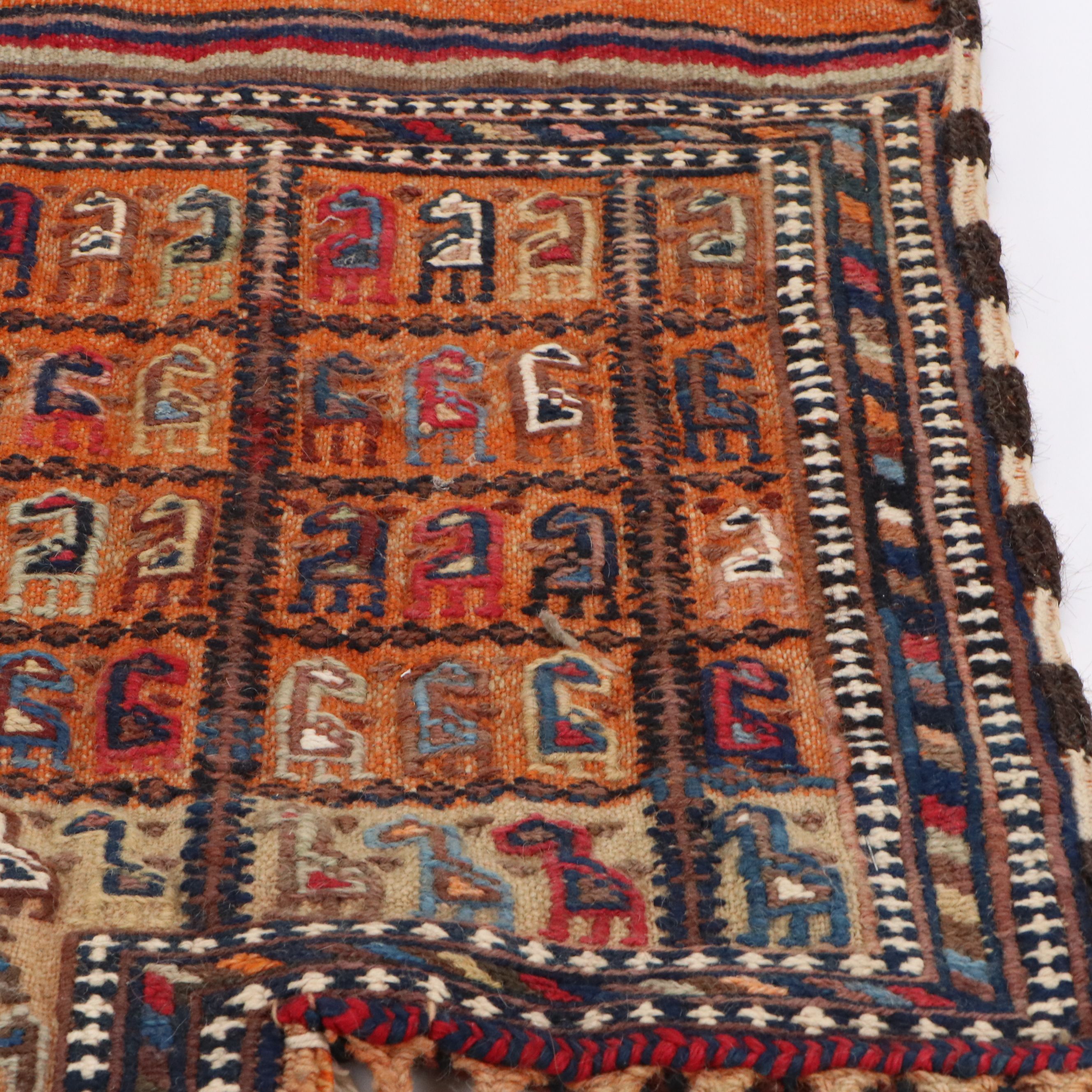 Handmade Persian Mixed Technique Salt Bag