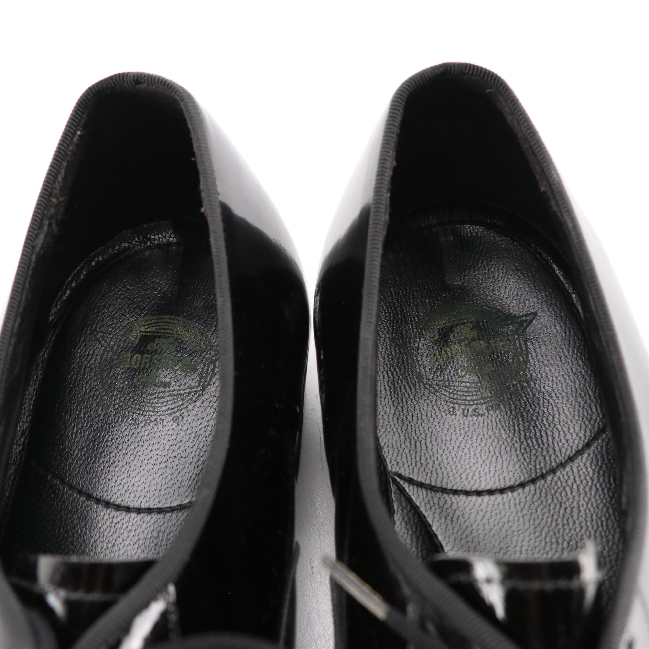 Men's Florsheim Oxfords in Dark Brown Patent Leather