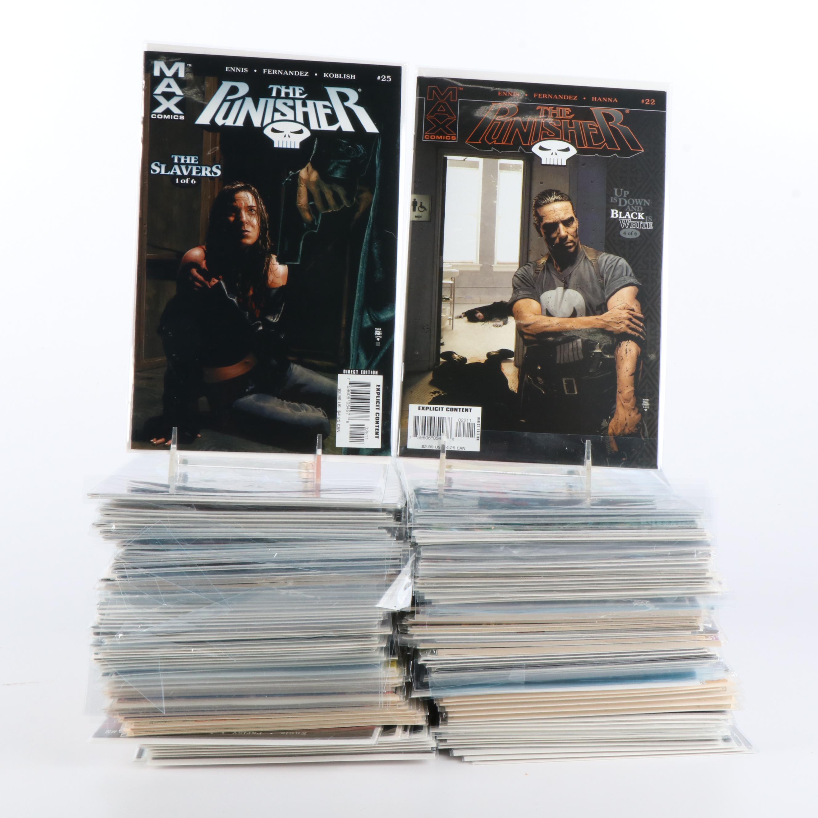 200+ Modern Age Comic Book Collection Including "Deadpool" and "The Punisher"