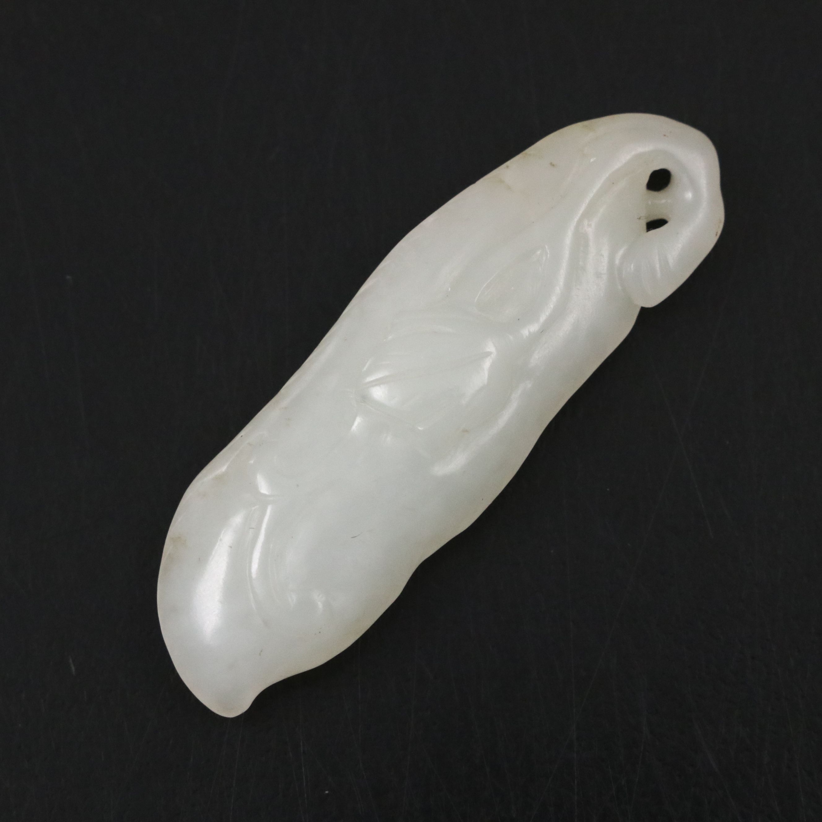 Chinese Carved Serpentine Pendant
