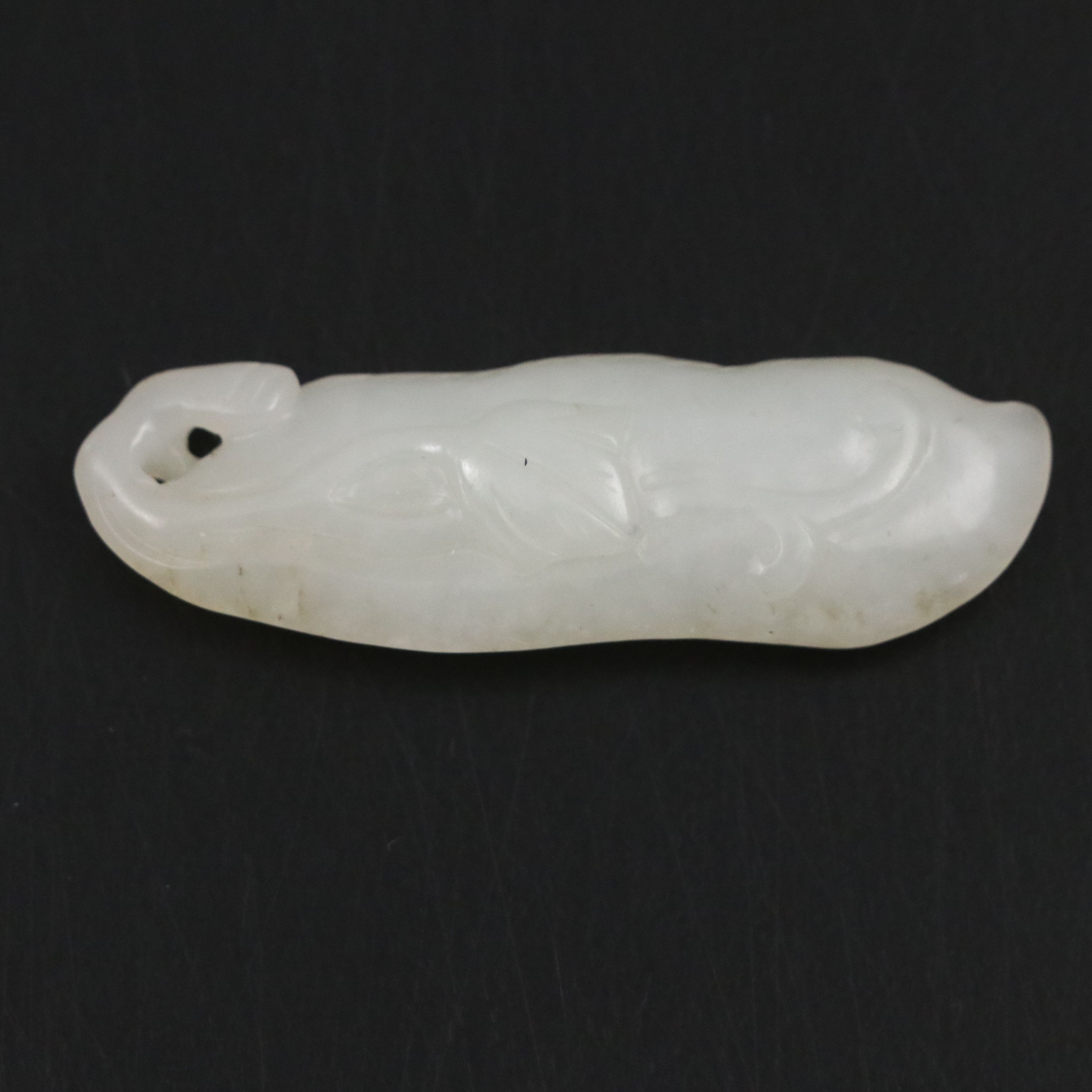 Chinese Carved Serpentine Pendant