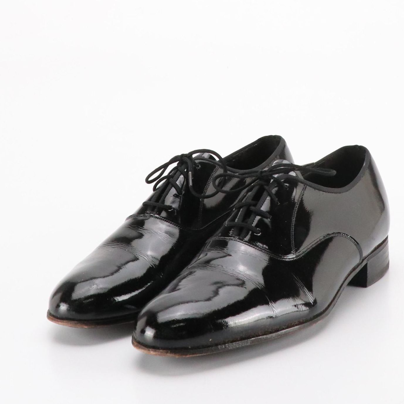 Men's Florsheim Oxfords in Dark Brown Patent Leather