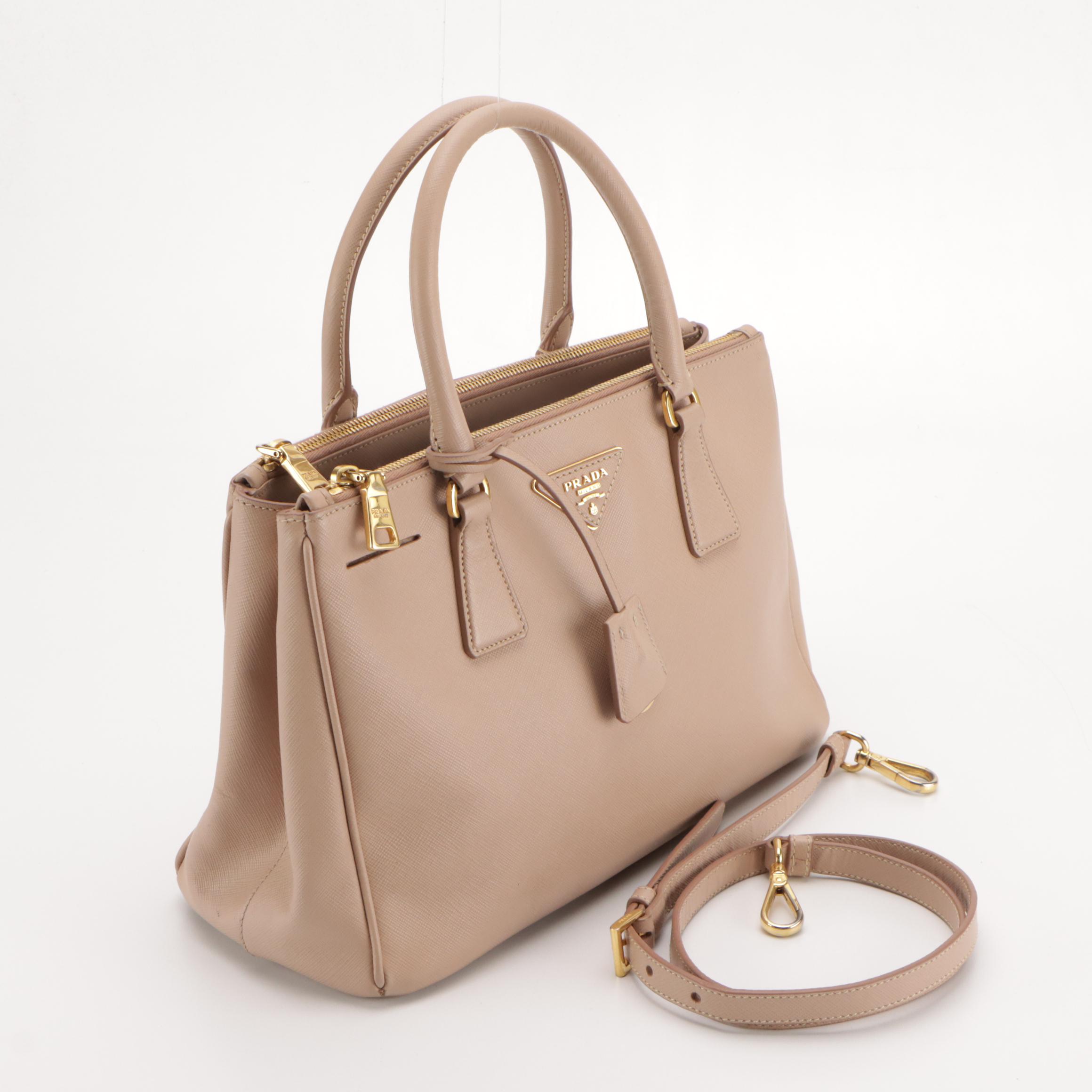 Prada Medium Galleria Two-Way Tote in Saffiano Leather