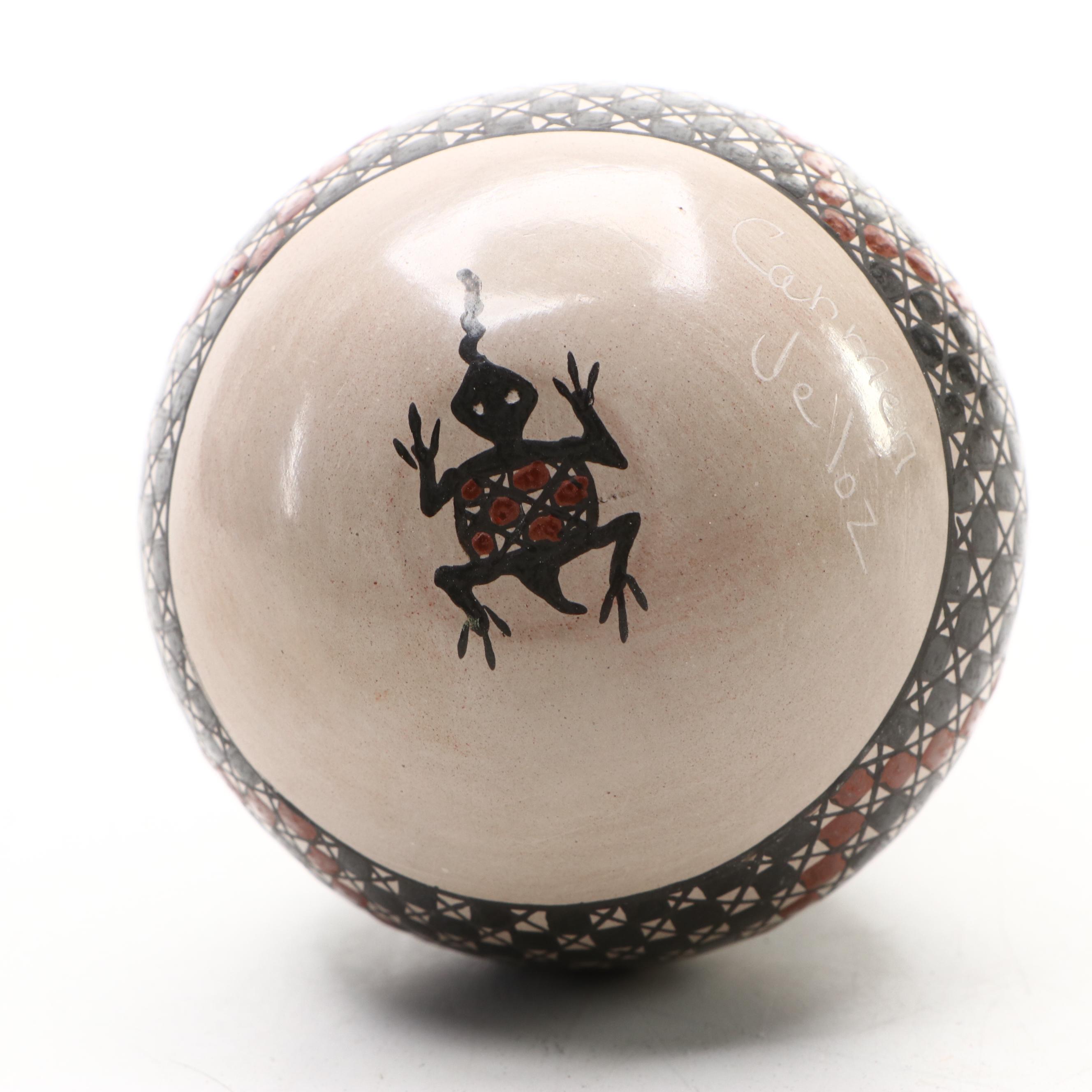 Carmen Veloz Mata Ortiz Ceramic Bud Vase