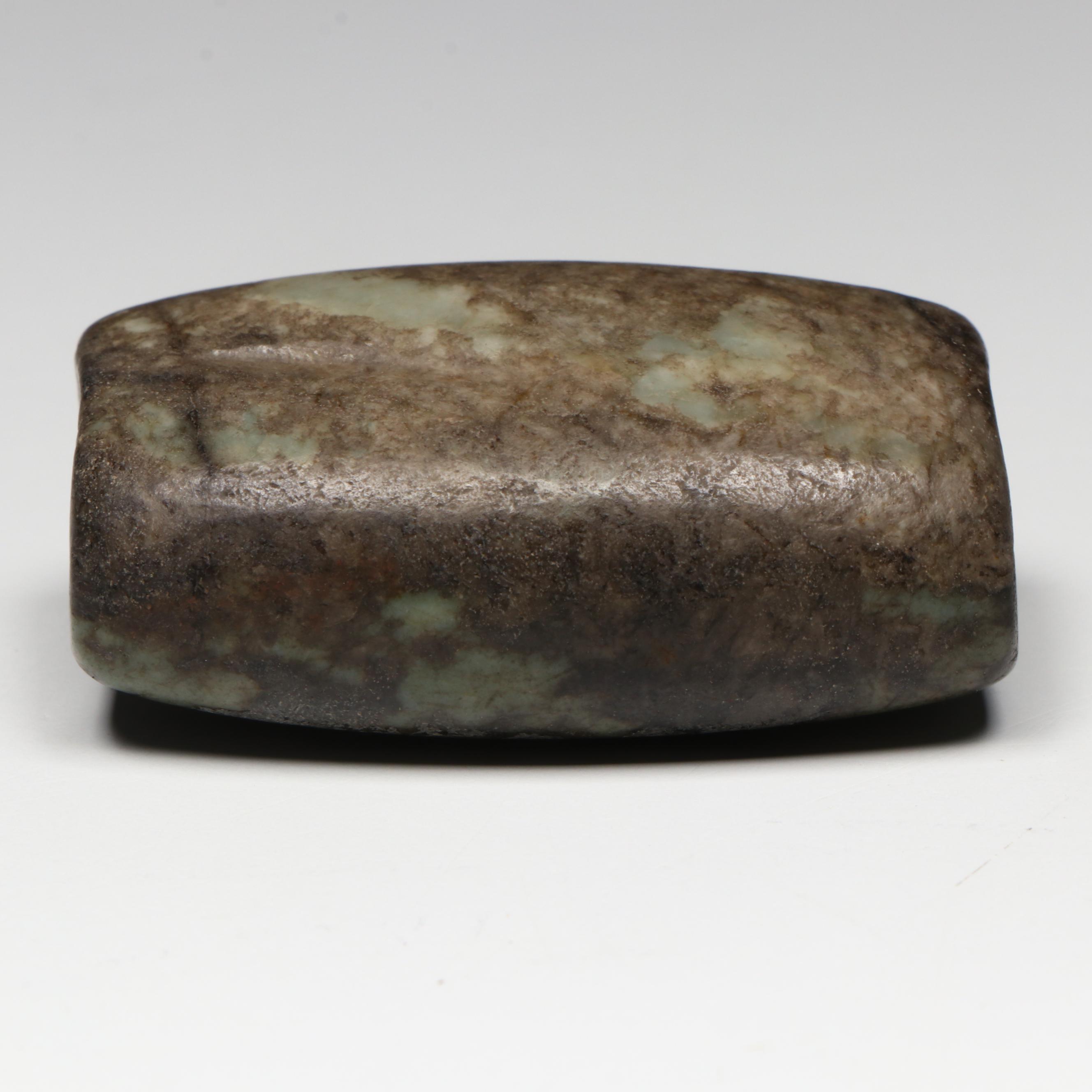 Chinese Carved Serpentine Bead