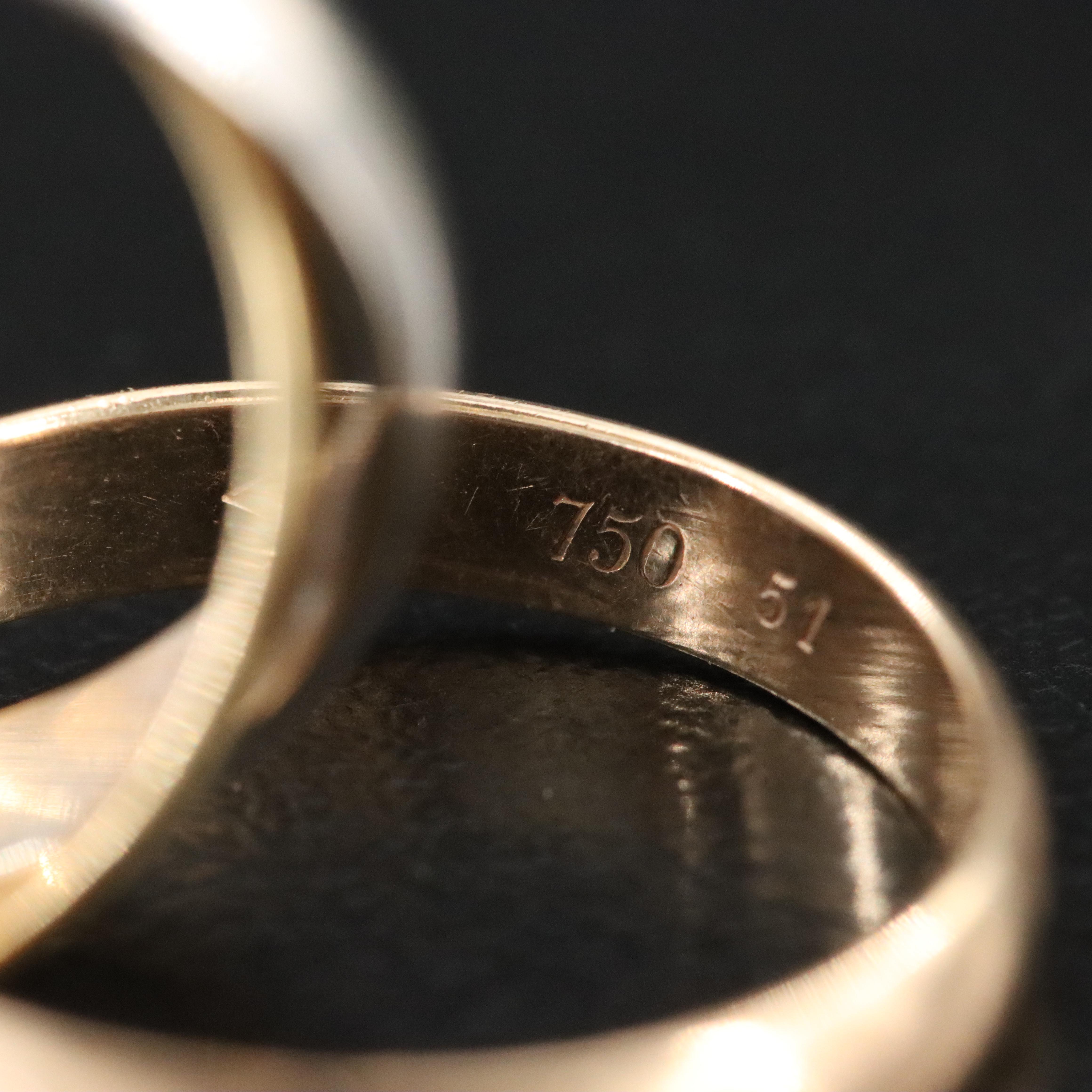 Cartier Must de Cartier Trinity 18K Tri-Color Gold Ring