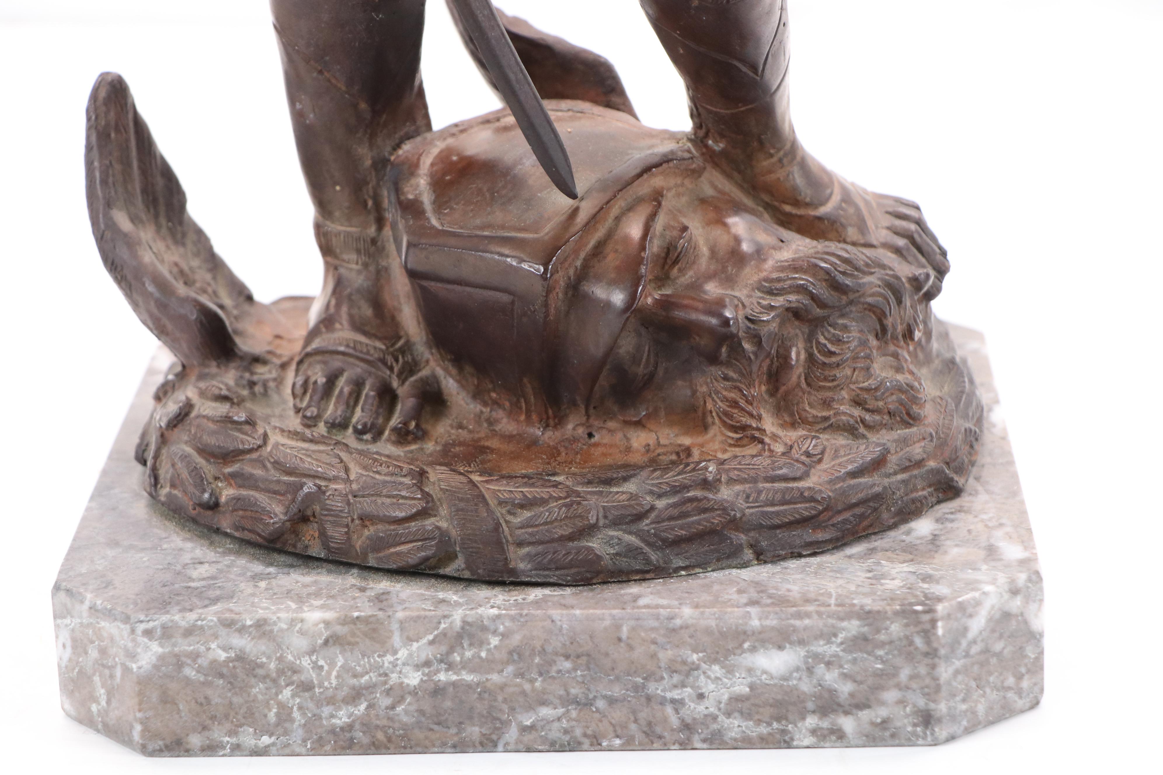 After Donatello "David" Cast Bronze Sculpture