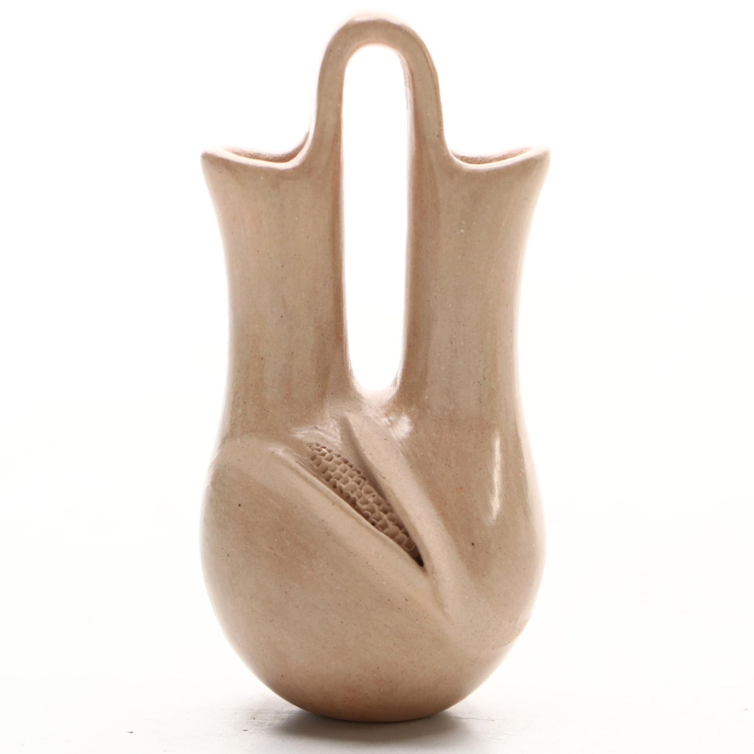 Iris Youvella Nampeyo Hopi Miniature Ceramic Wedding Vase