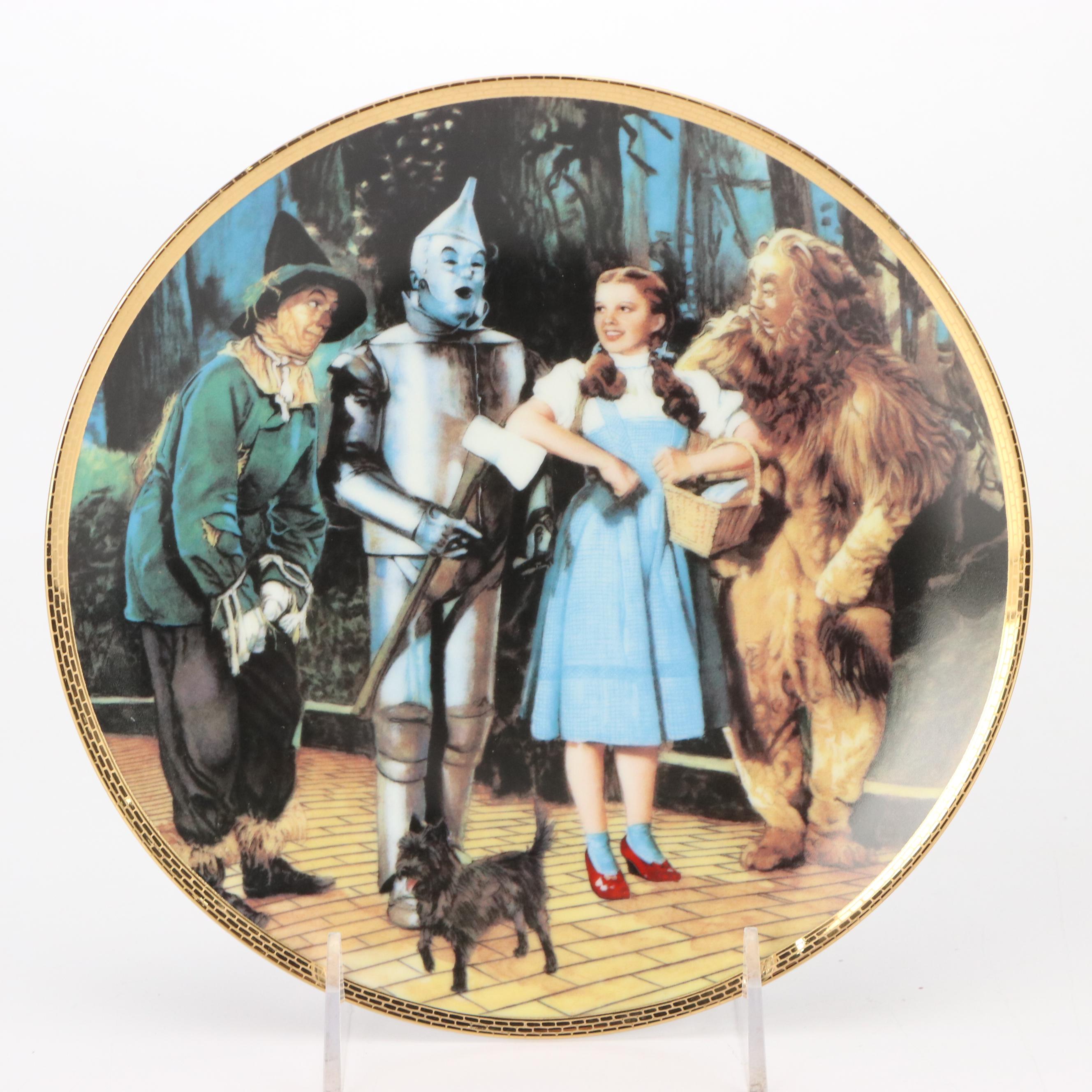 Eight "Wizard of Oz" Collector Plates from MGM and The Hamilton Collection