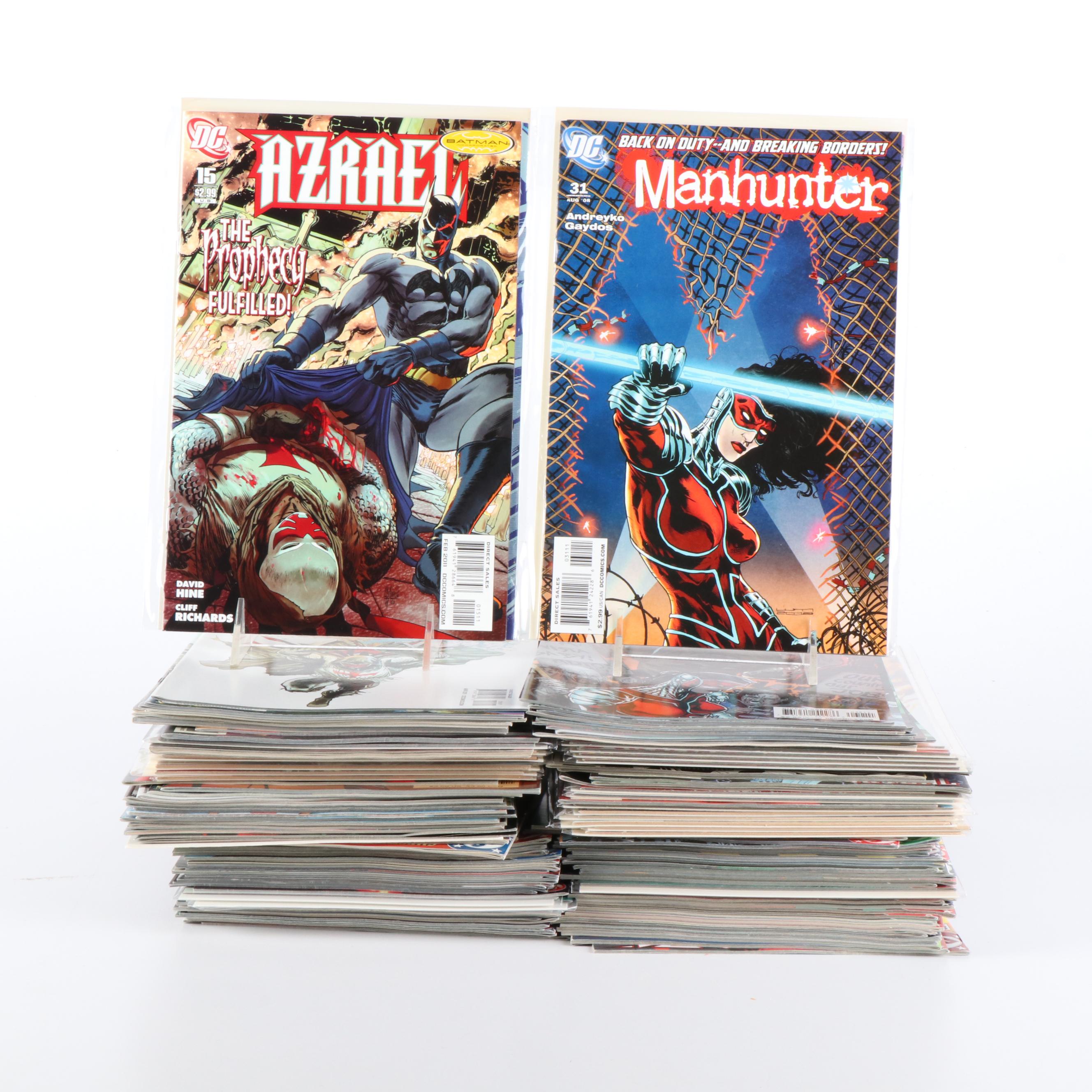 150+ "Azrael" and "Manhunter" Modern Age Comic Books