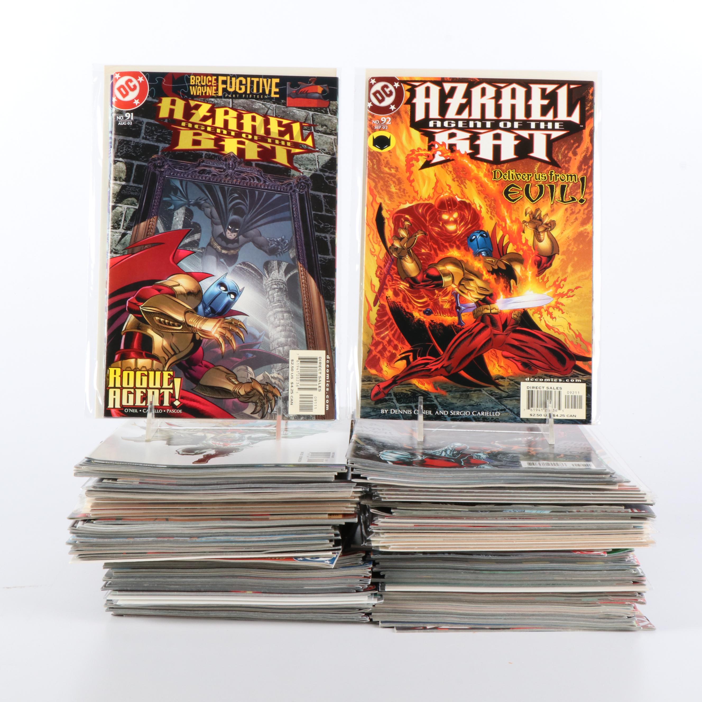 150+ "Azrael" and "Manhunter" Modern Age Comic Books