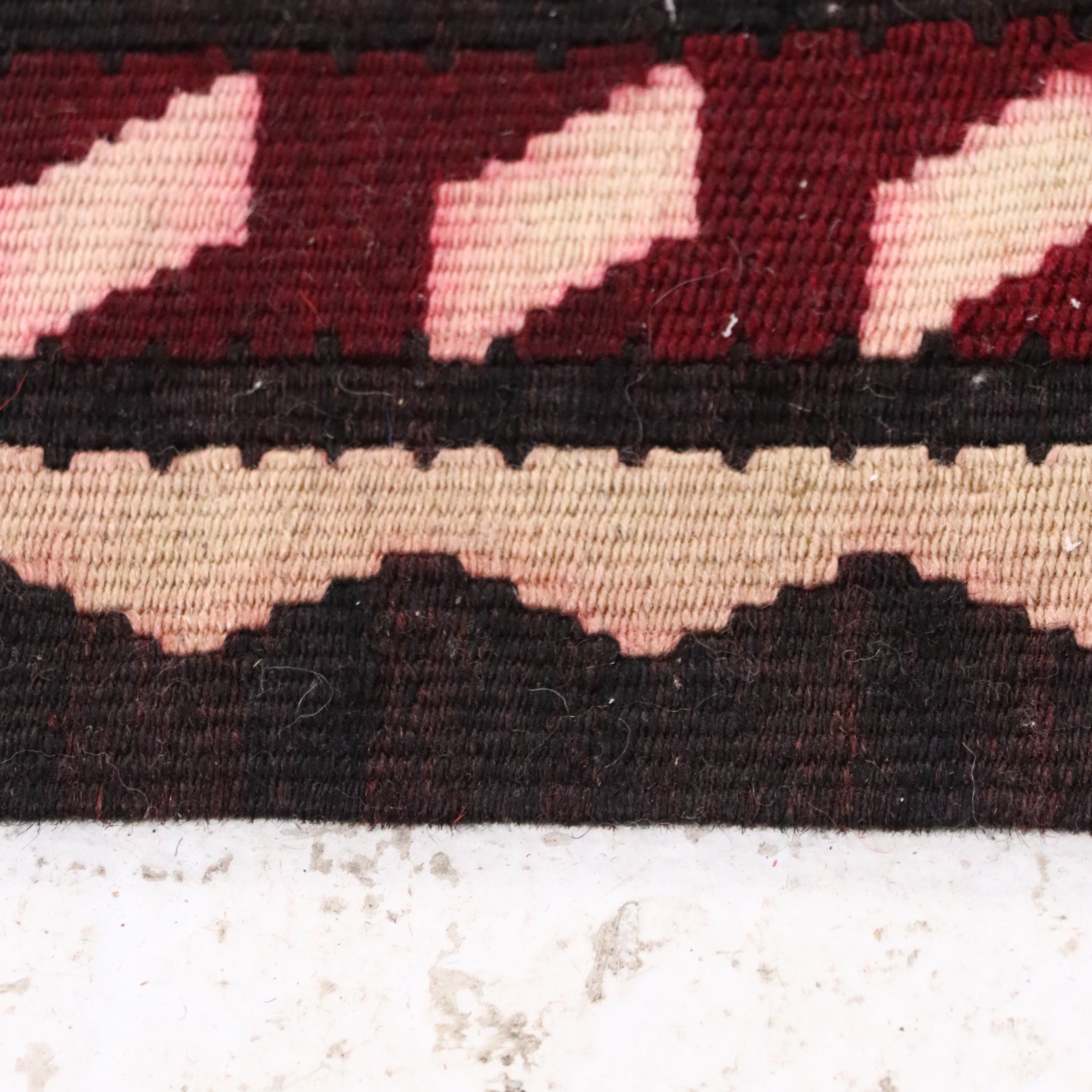 8'10 x 9'11 Handwoven Turkish Kilim Area Rug