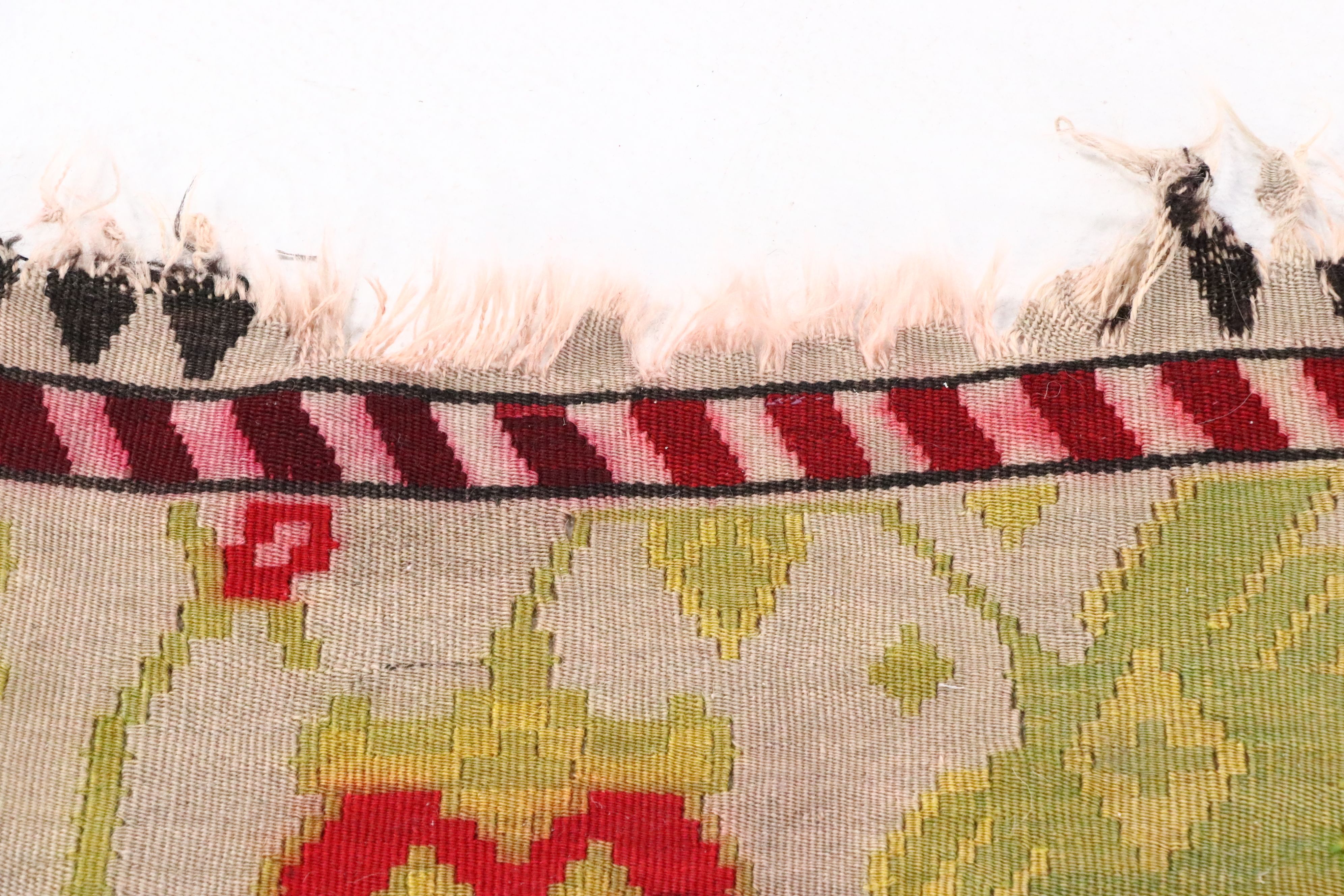 8'10 x 9'11 Handwoven Turkish Kilim Area Rug