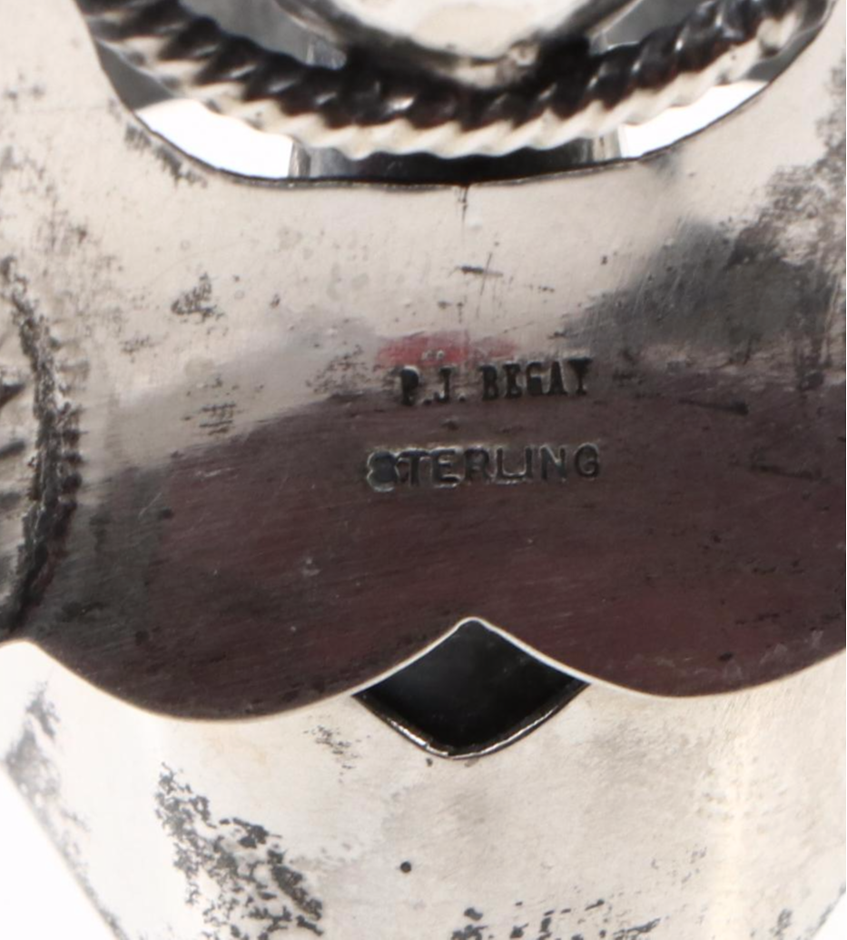 P. J. Begay Navajo Sterling Silver Angel Bell