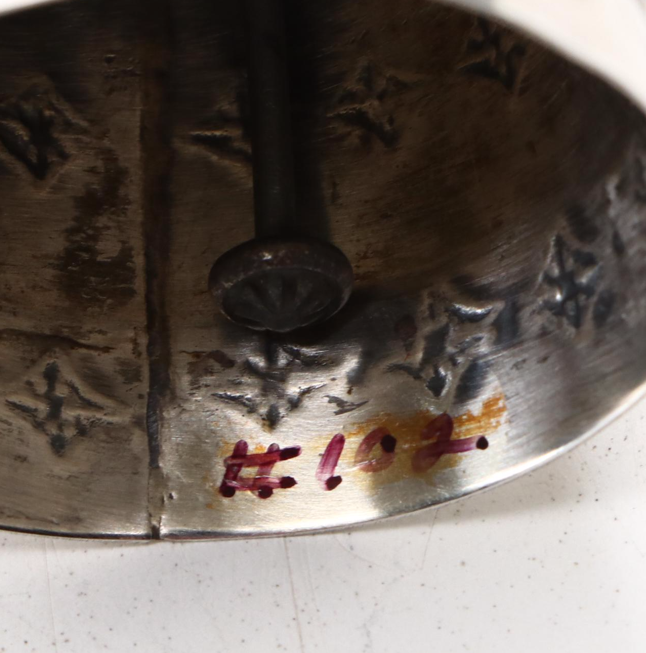 P. J. Begay Navajo Sterling Silver Angel Bell