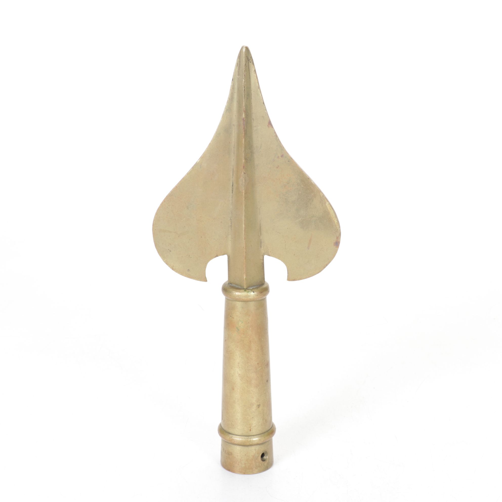 Civil War Style Brass Flag Pole Finial