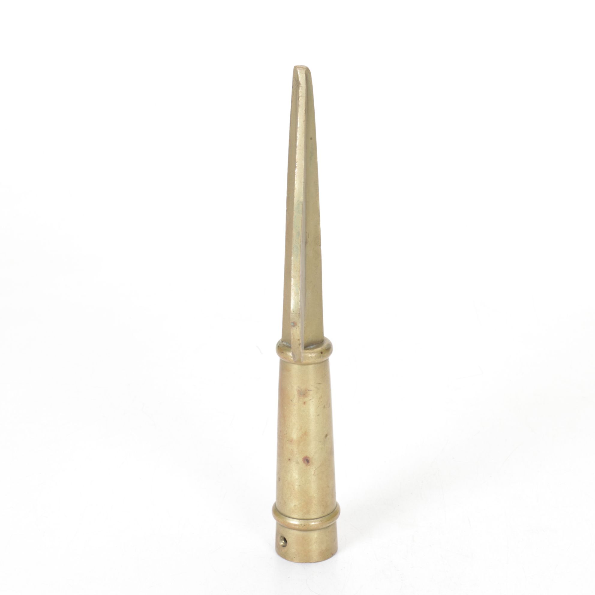 Civil War Style Brass Flag Pole Finial