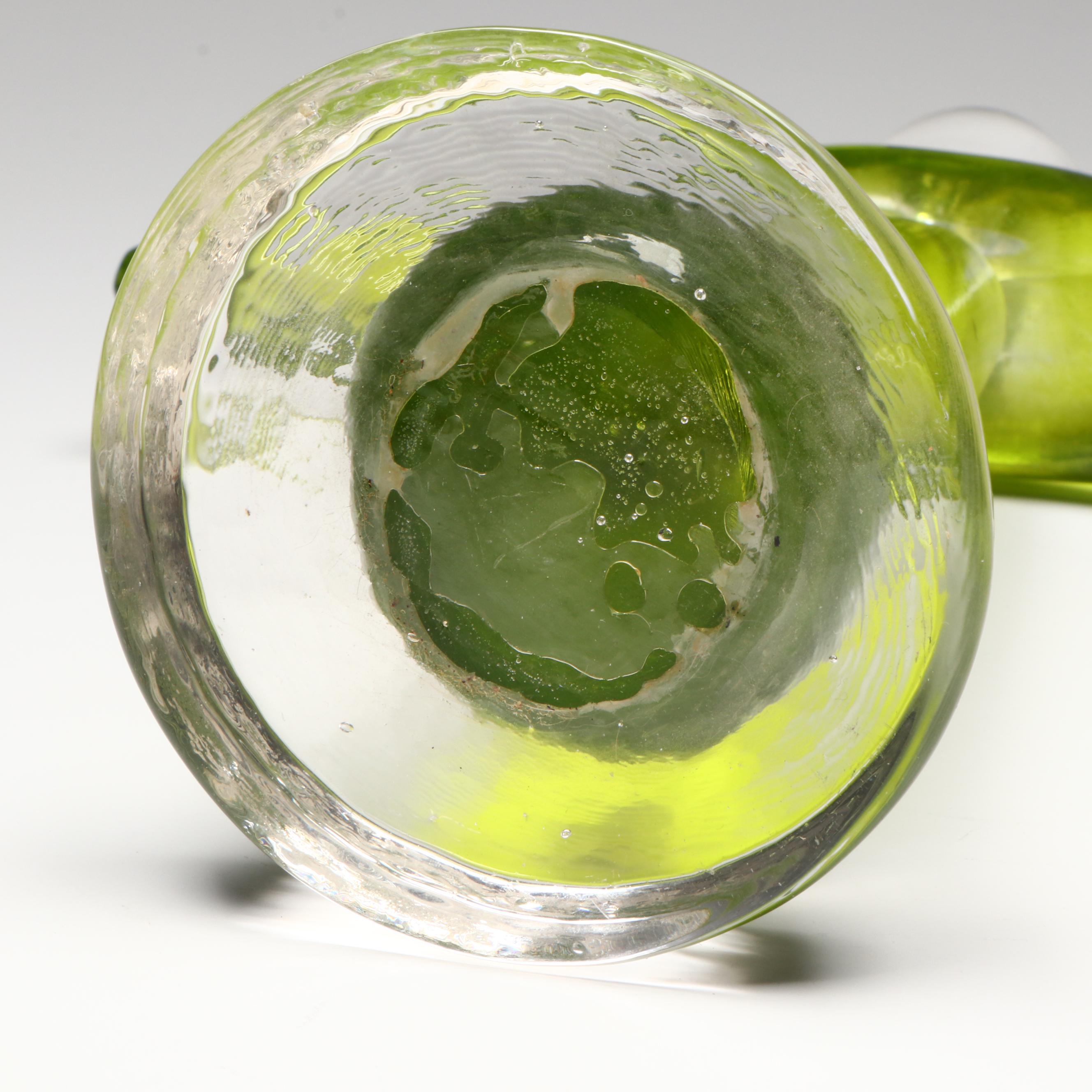 Maurice Alvarado Abstract Art Glass Sculpture