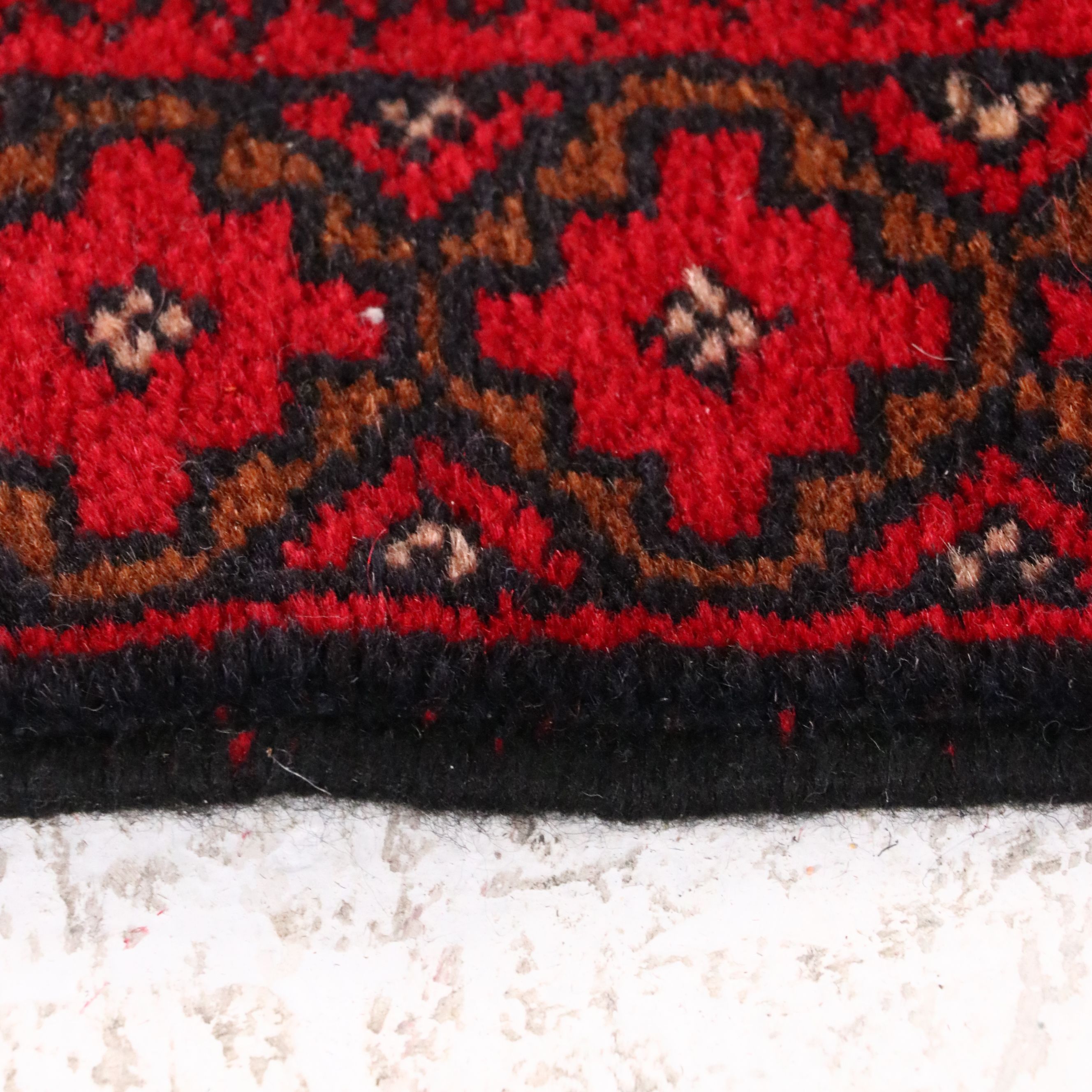 2'10 x 4'5 Hand-Knotted Afghan Pictorial Accent Rug