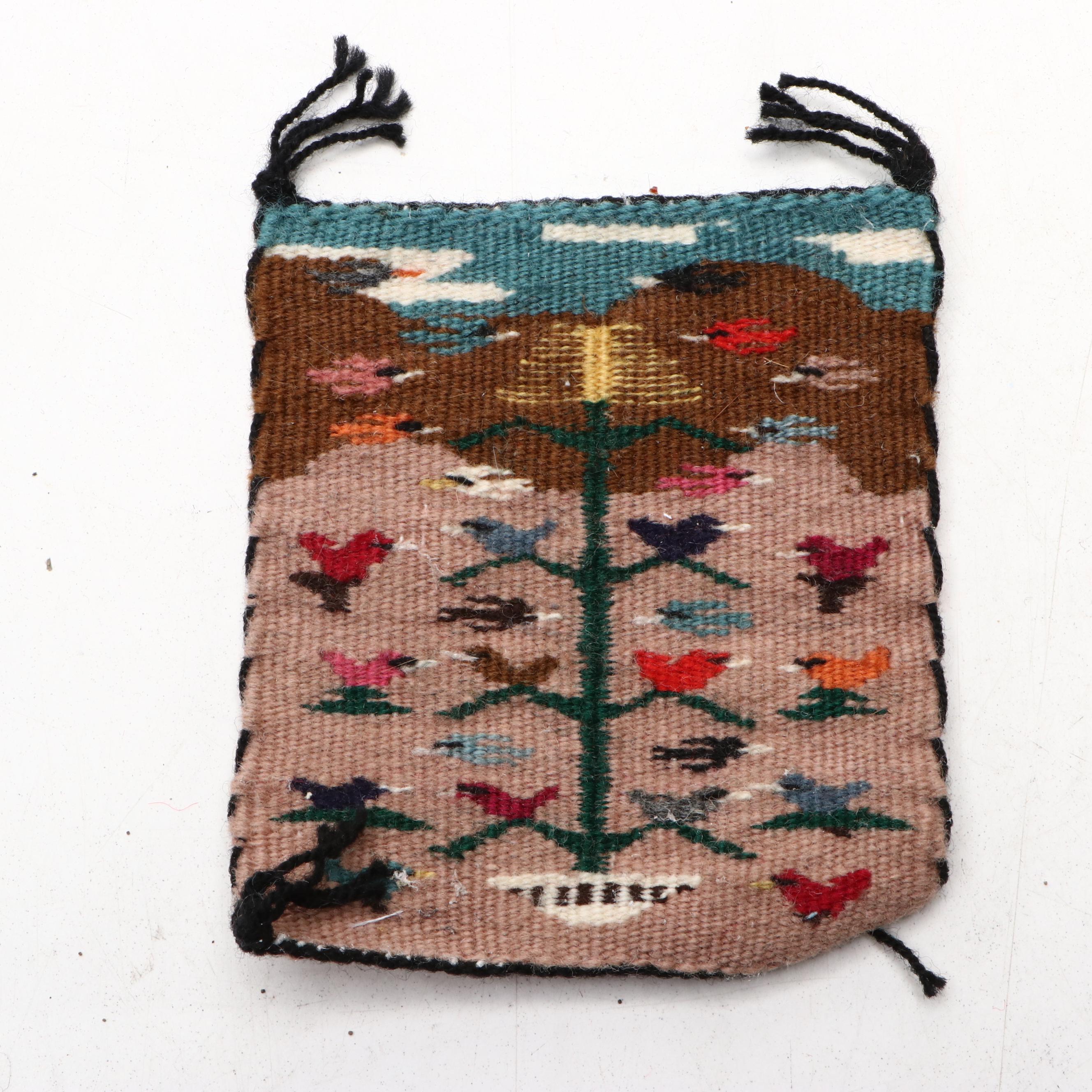 Navajo Handwoven Miniature Wool Rugs