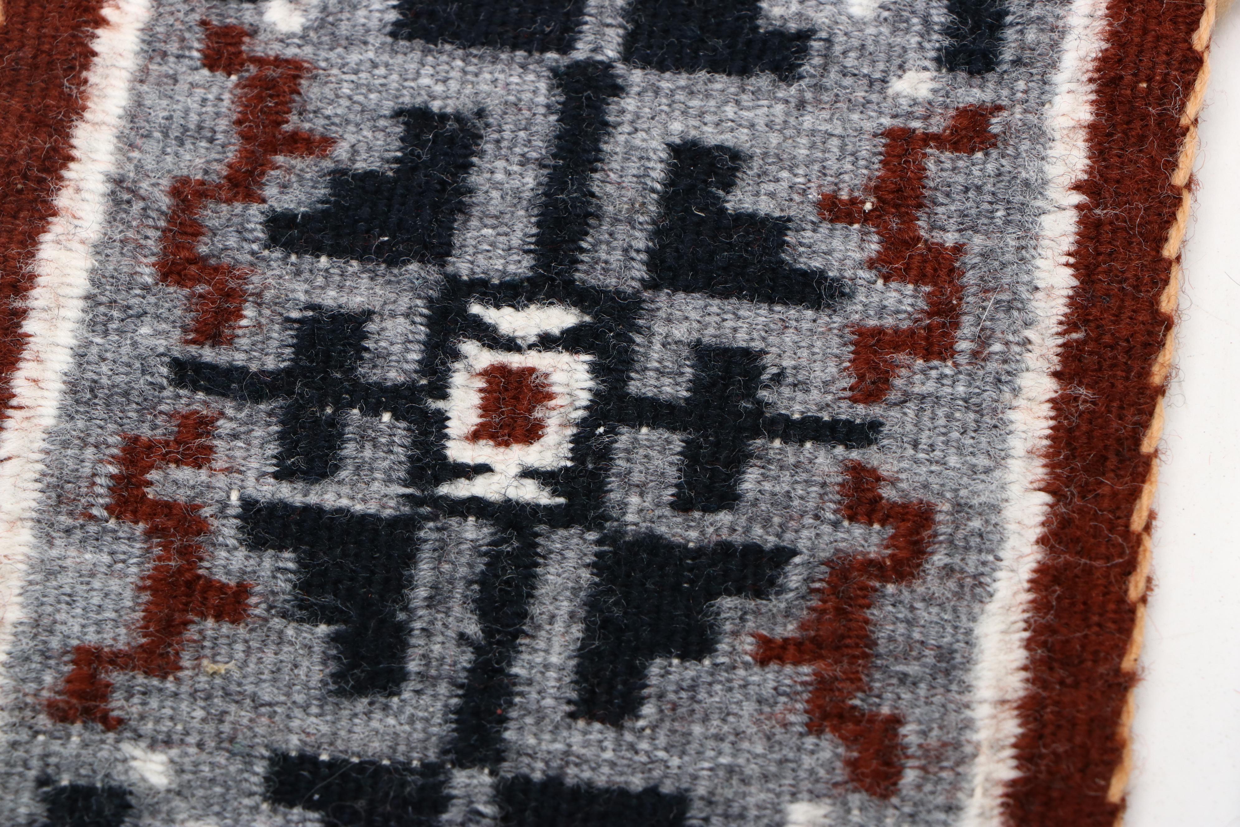 Navajo Handwoven Miniature Wool Rugs