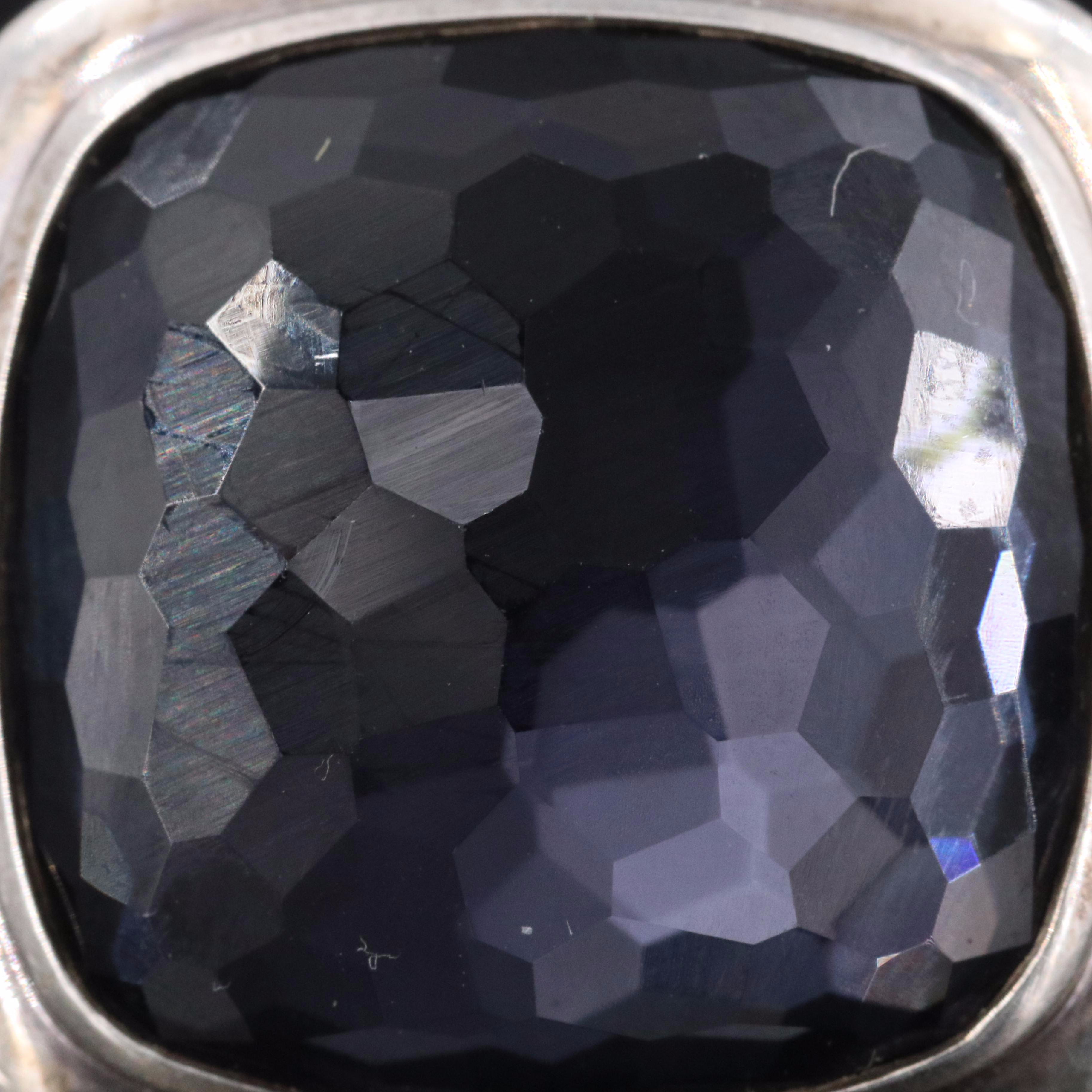 David Yurman Albion Sterling Black Orchid Ring