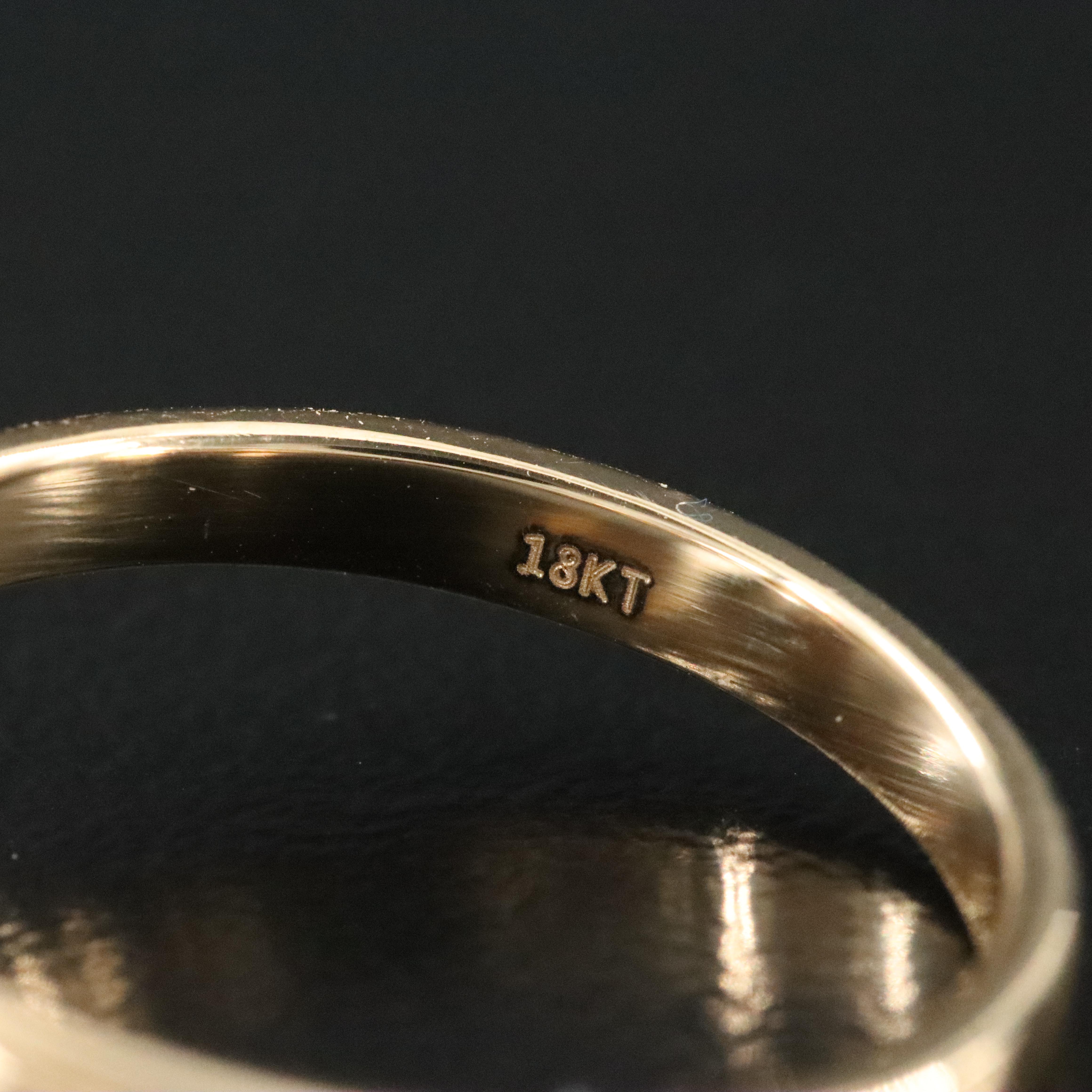 18K 5.09 CT Lab Grown Diamond Solitaire Ring with IGI Report